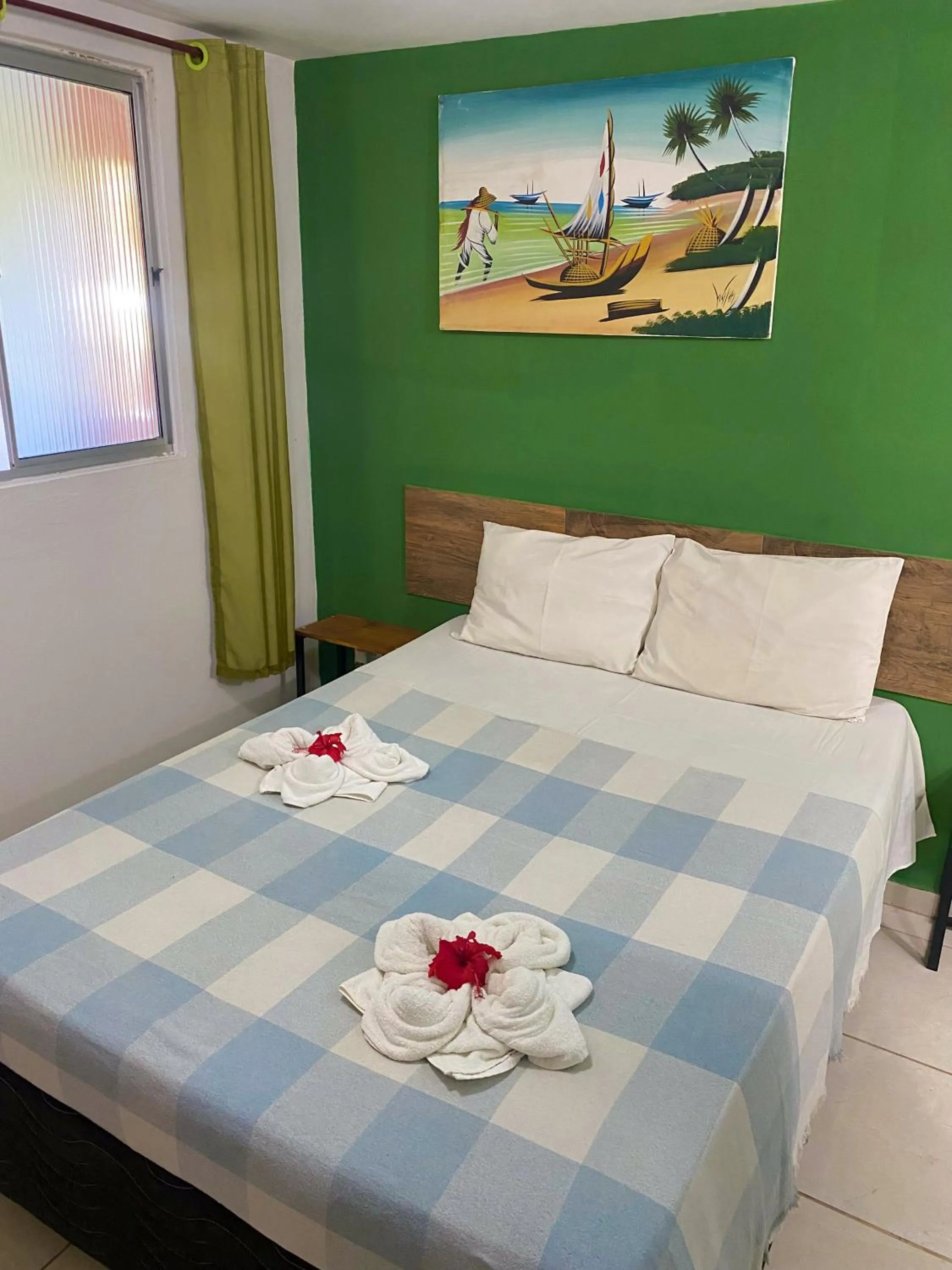 Bedroom, Bed in Pousada Porto de Amigos