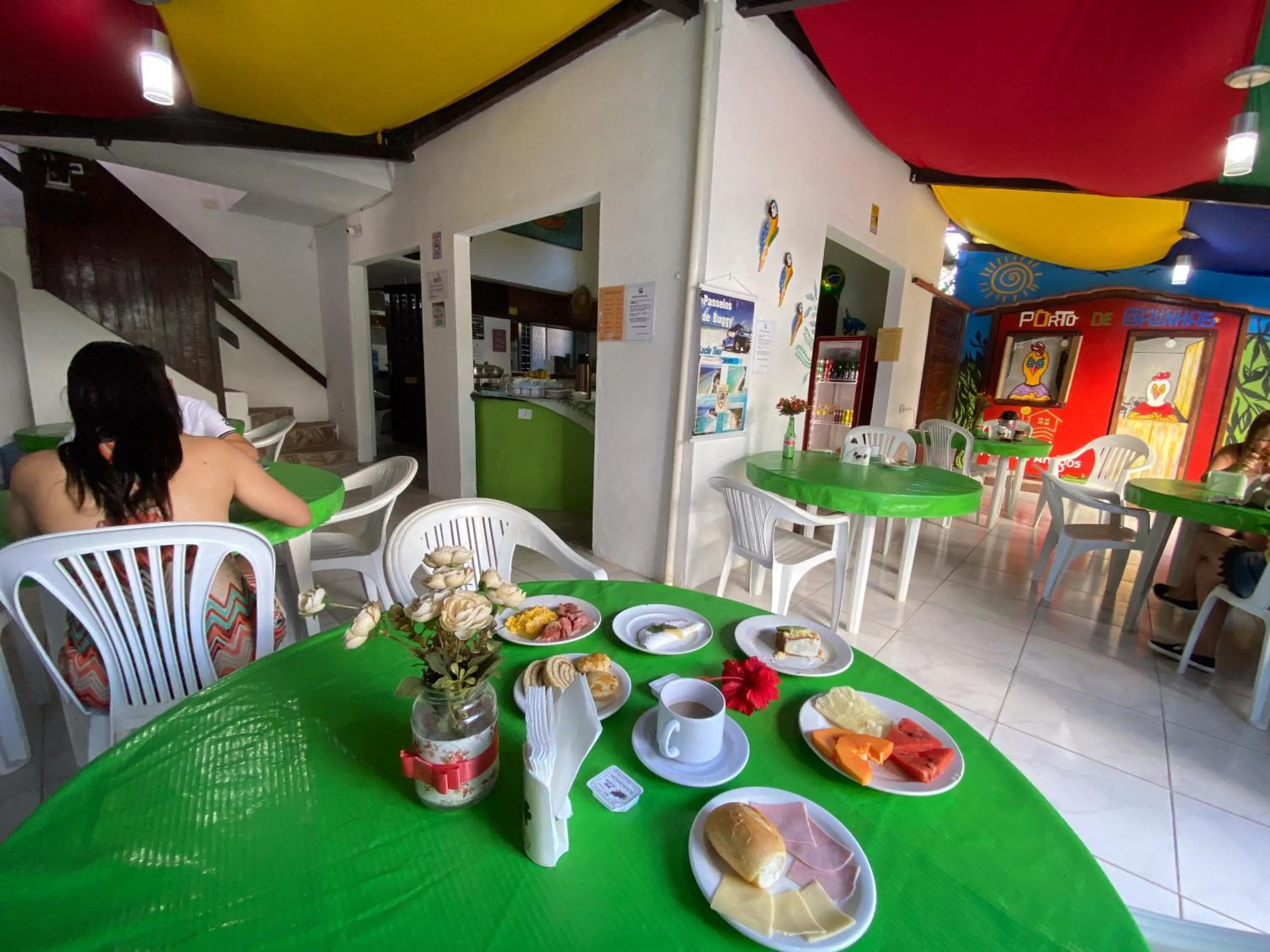 Breakfast in Pousada Porto de Amigos