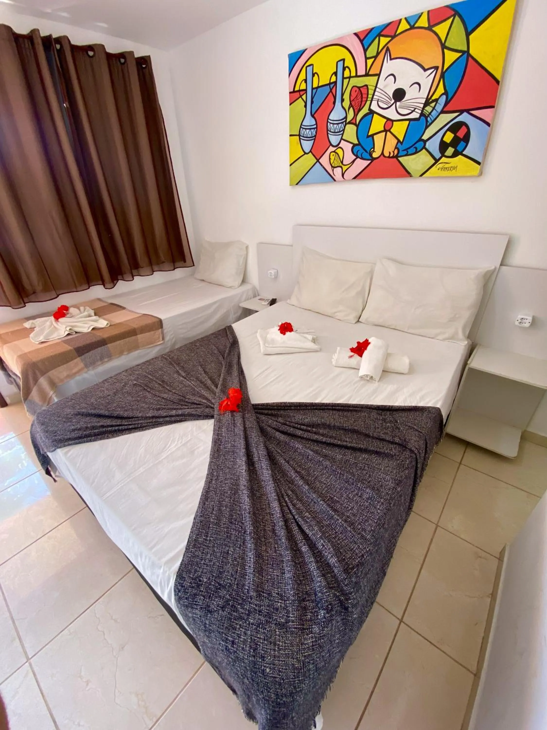 Bedroom, Bed in Pousada Porto de Amigos