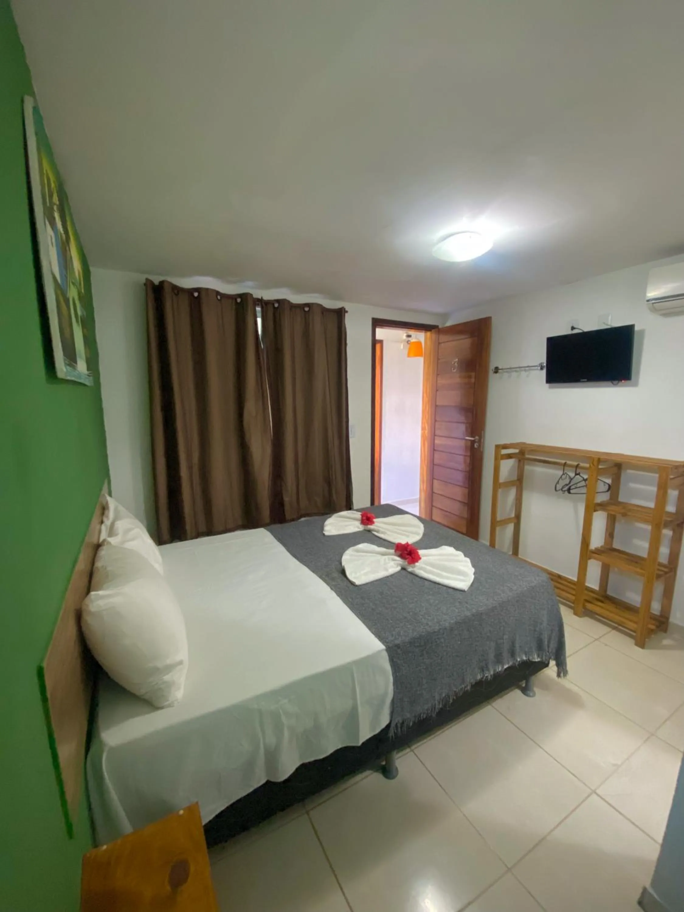 Bedroom, Bed in Pousada Porto de Amigos