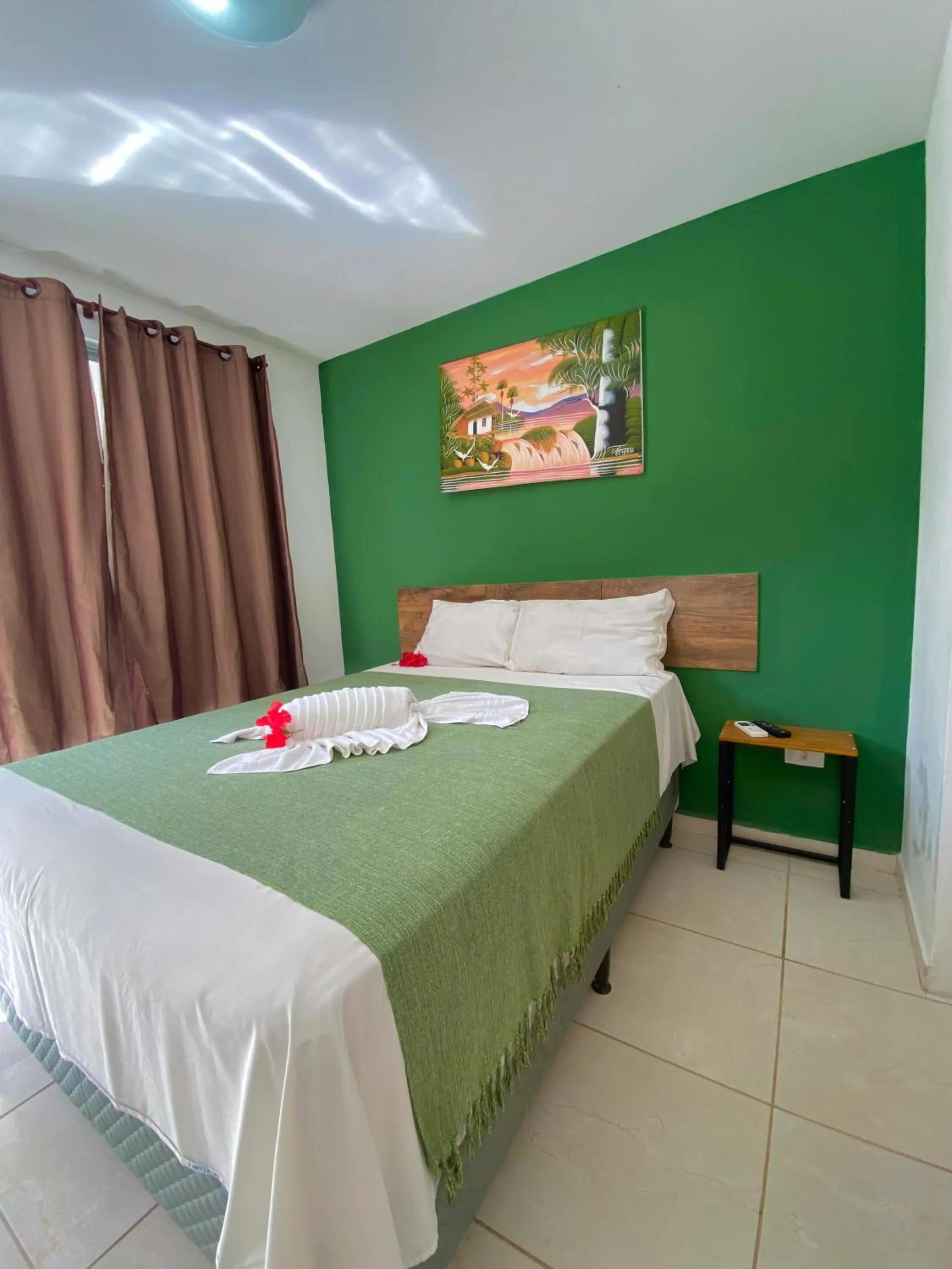 Bedroom, Bed in Pousada Porto de Amigos