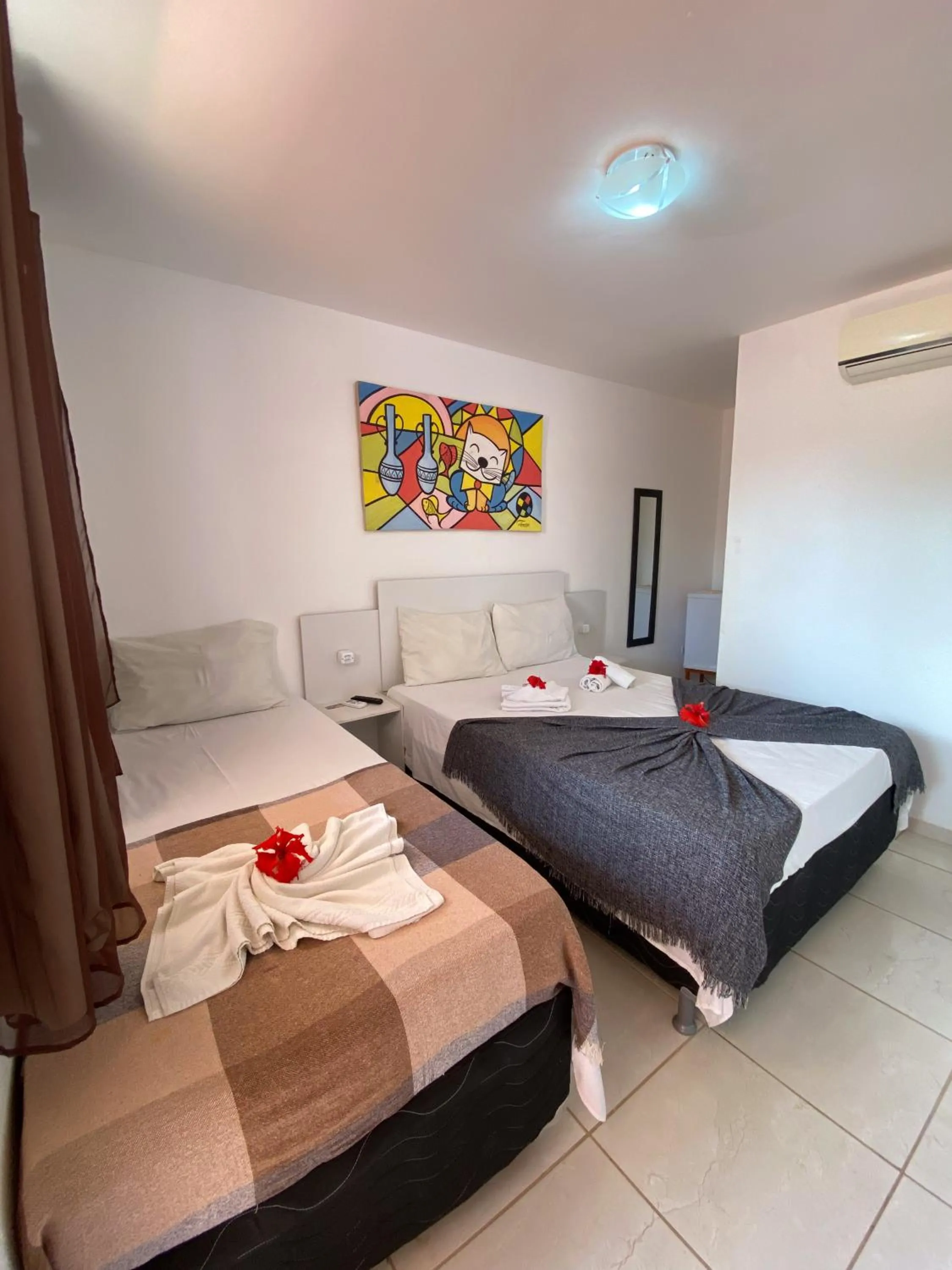 Bedroom, Bed in Pousada Porto de Amigos