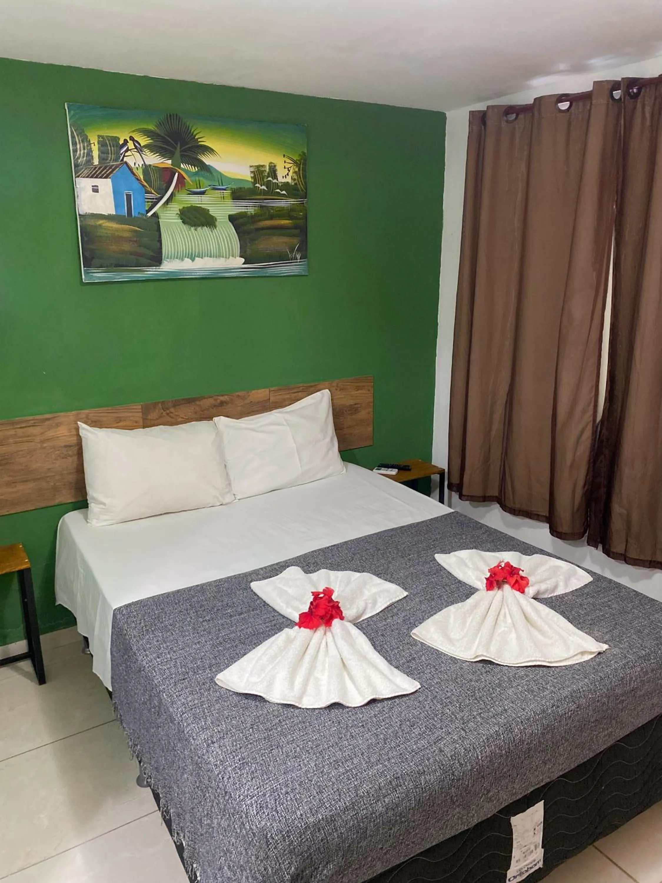 Bedroom, Bed in Pousada Porto de Amigos