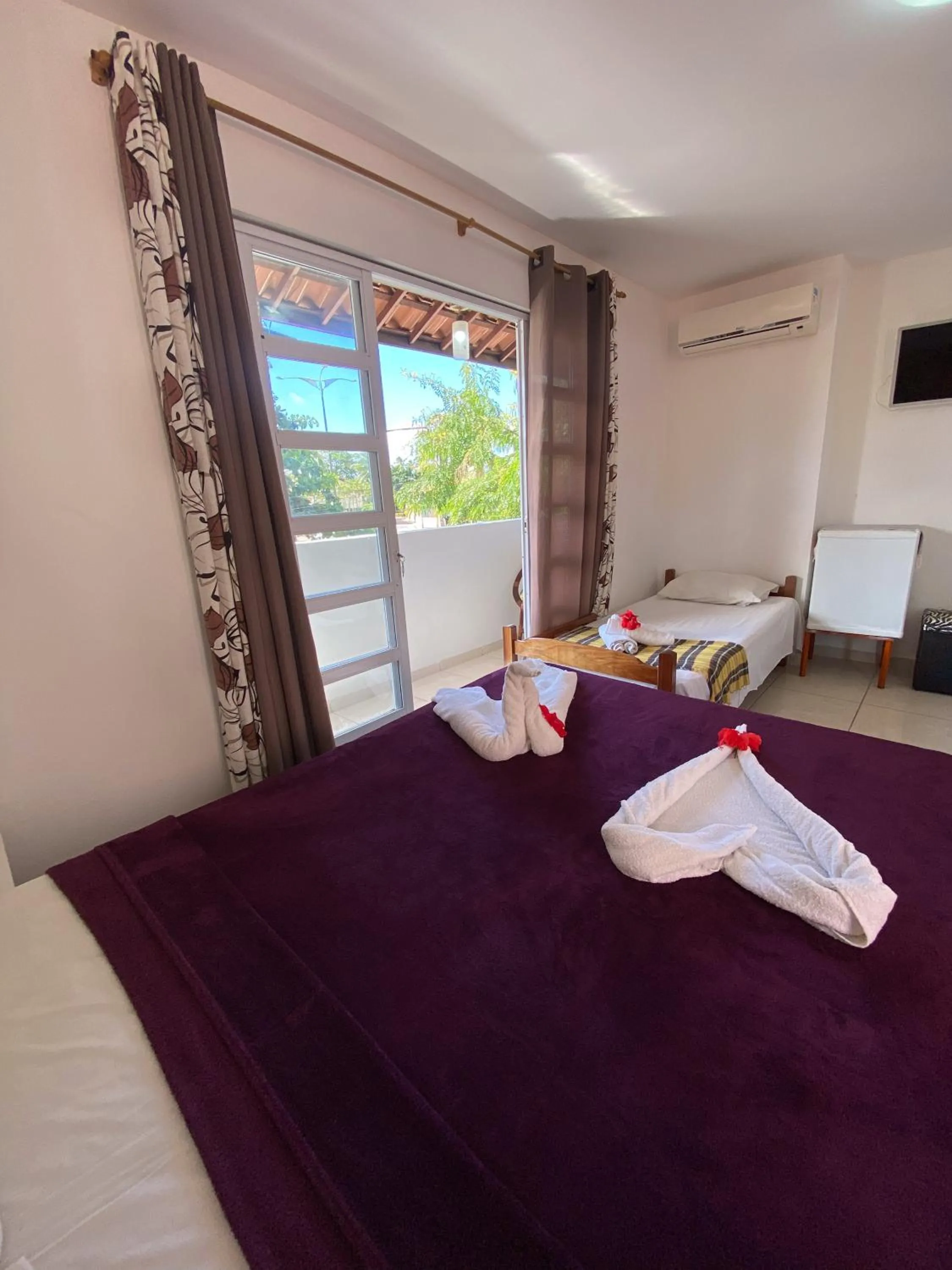 Bedroom, Bed in Pousada Porto de Amigos