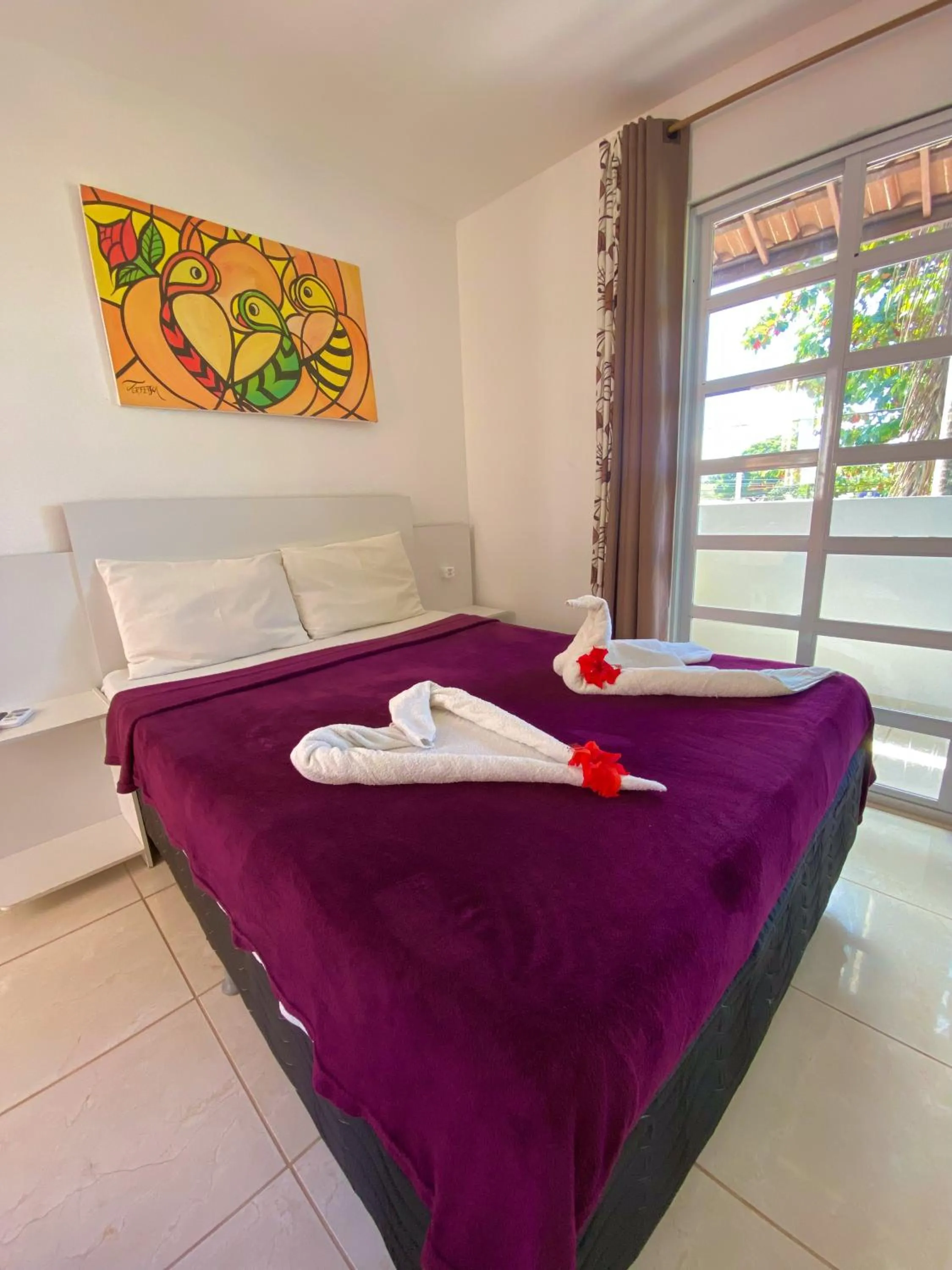 Bedroom, Bed in Pousada Porto de Amigos