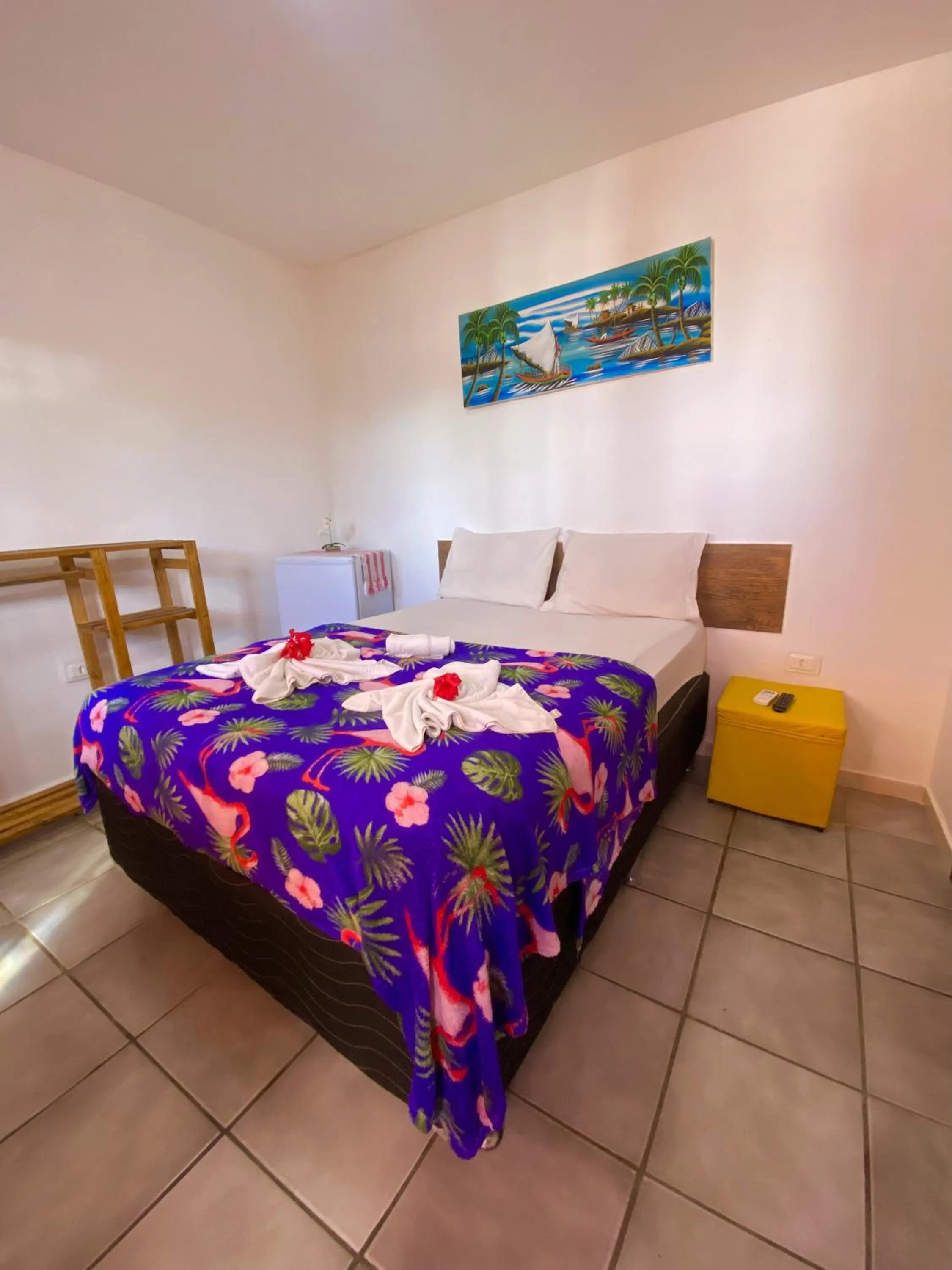 Bedroom, Bed in Pousada Porto de Amigos