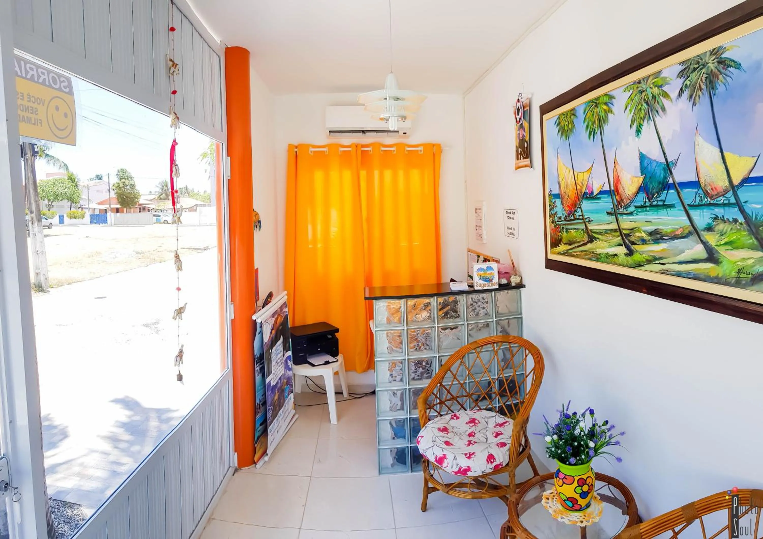 Lobby or reception in Pousada Porto de Amigos