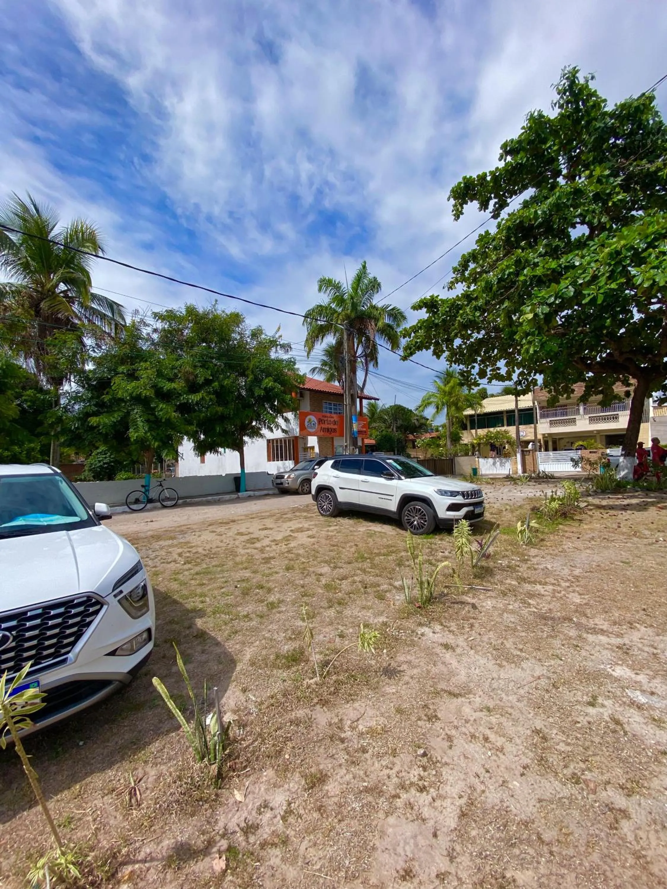 Parking in Pousada Porto de Amigos