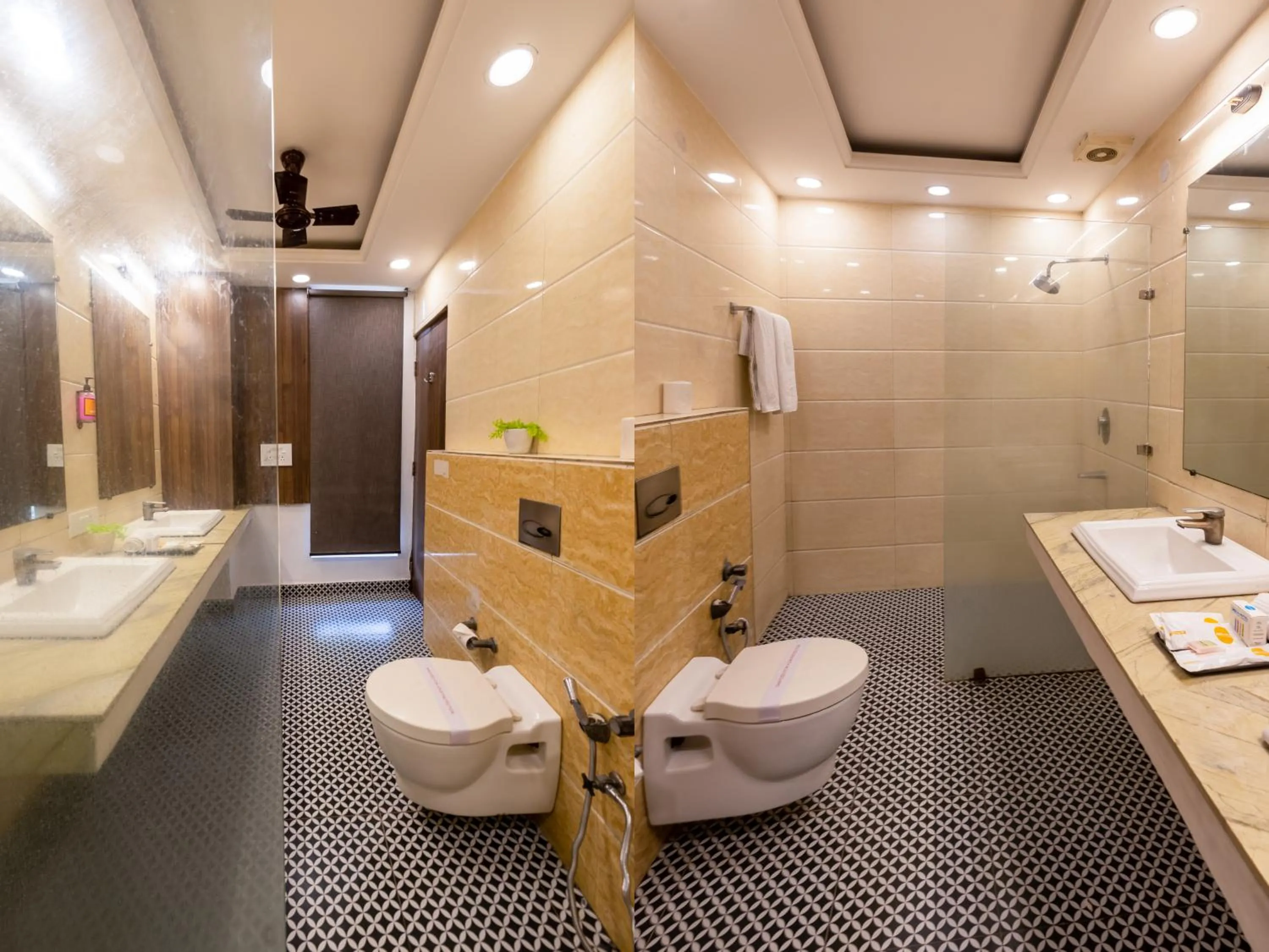 Shower in Hotel PK Residency Sector 18 Noida