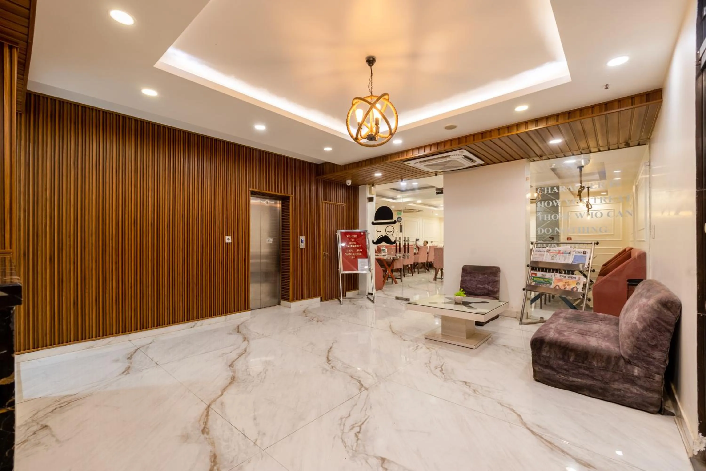 Lobby or reception in Hotel PK Residency Sector 18 Noida