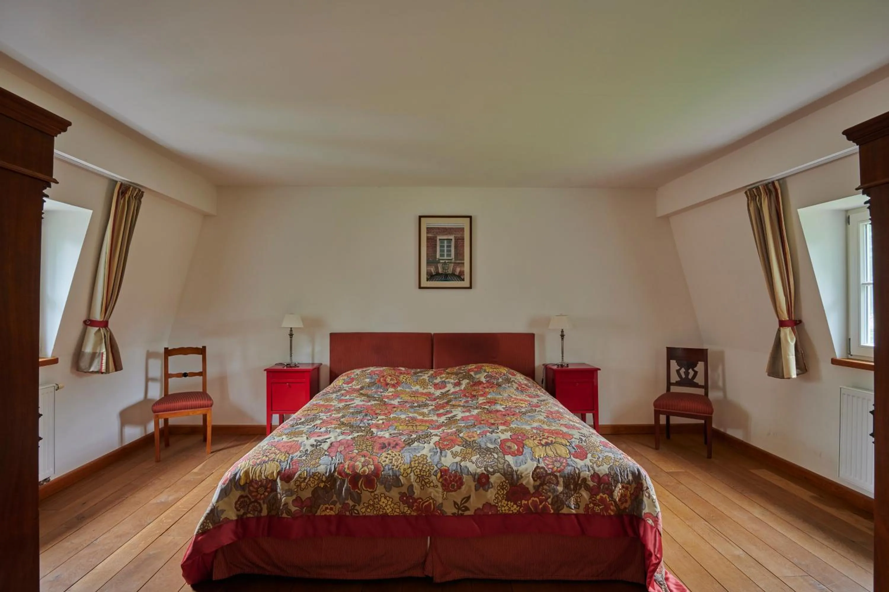 Bedroom, Bed in Schloss Wissen