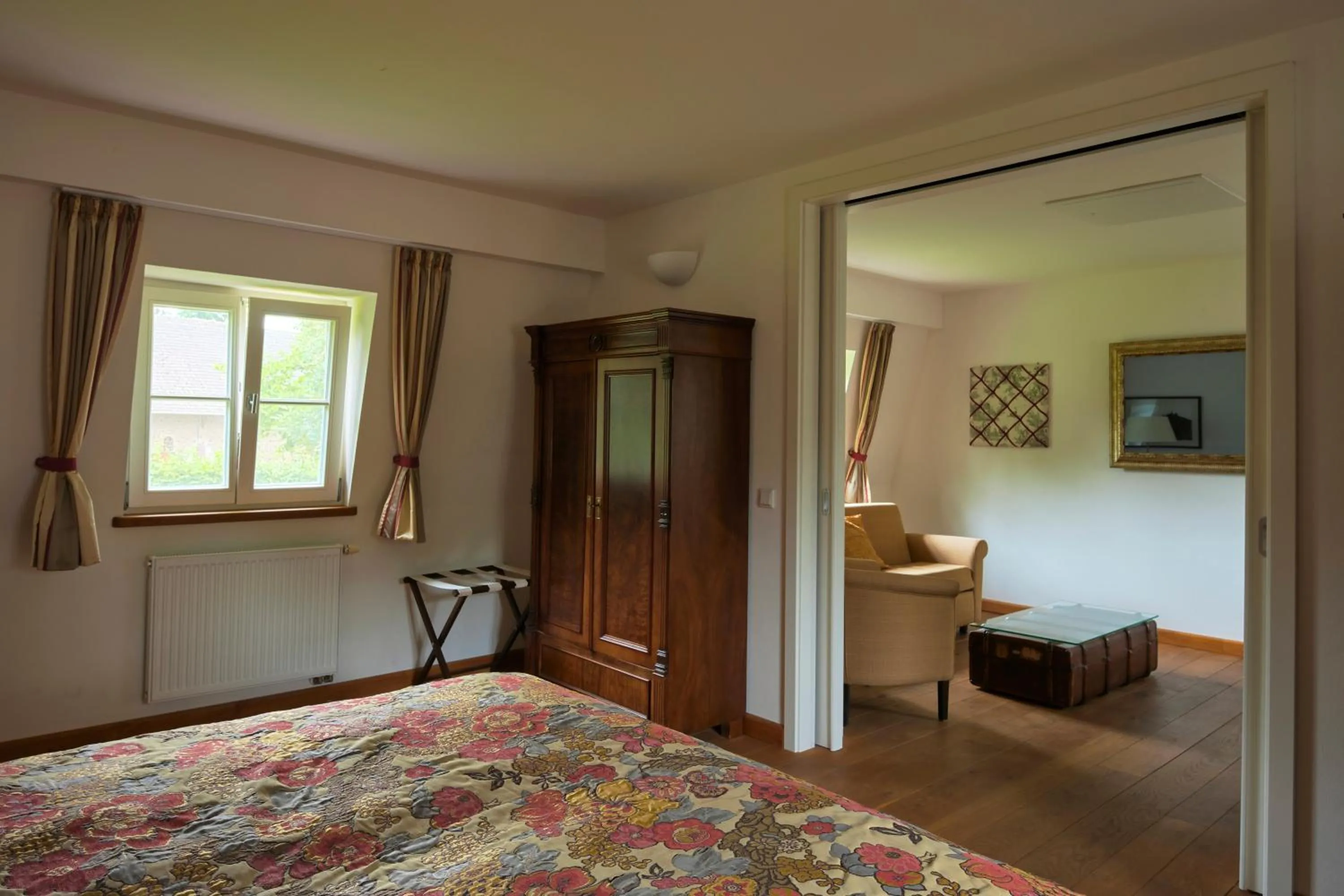 Bedroom, Bed in Schloss Wissen