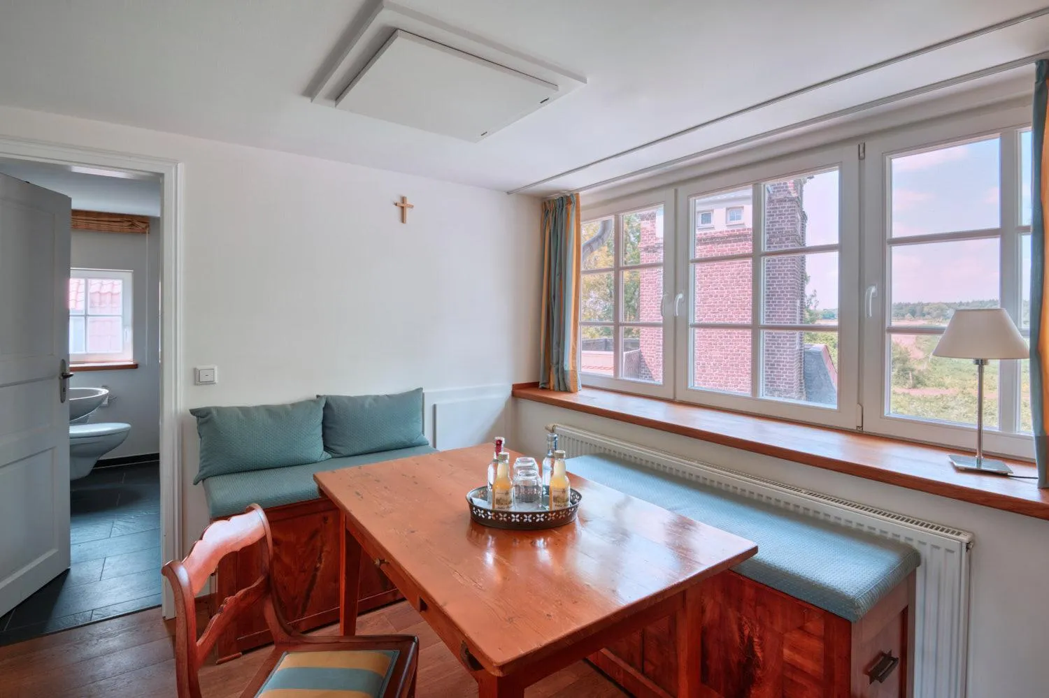 Seating area in Schloss Wissen