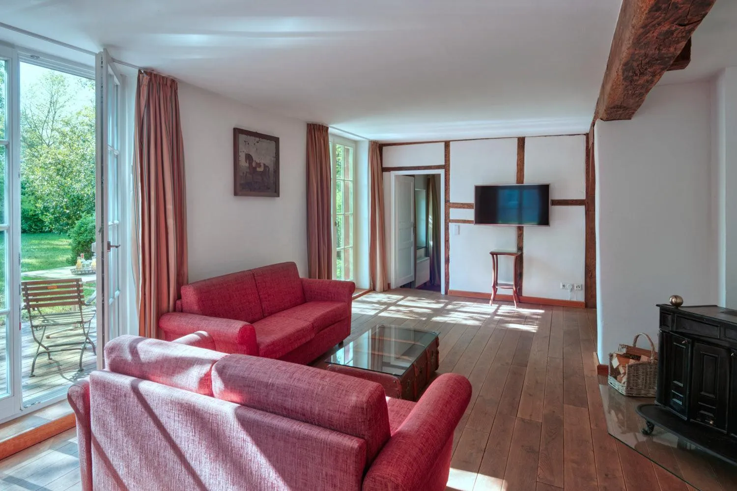 Living room in Schloss Wissen