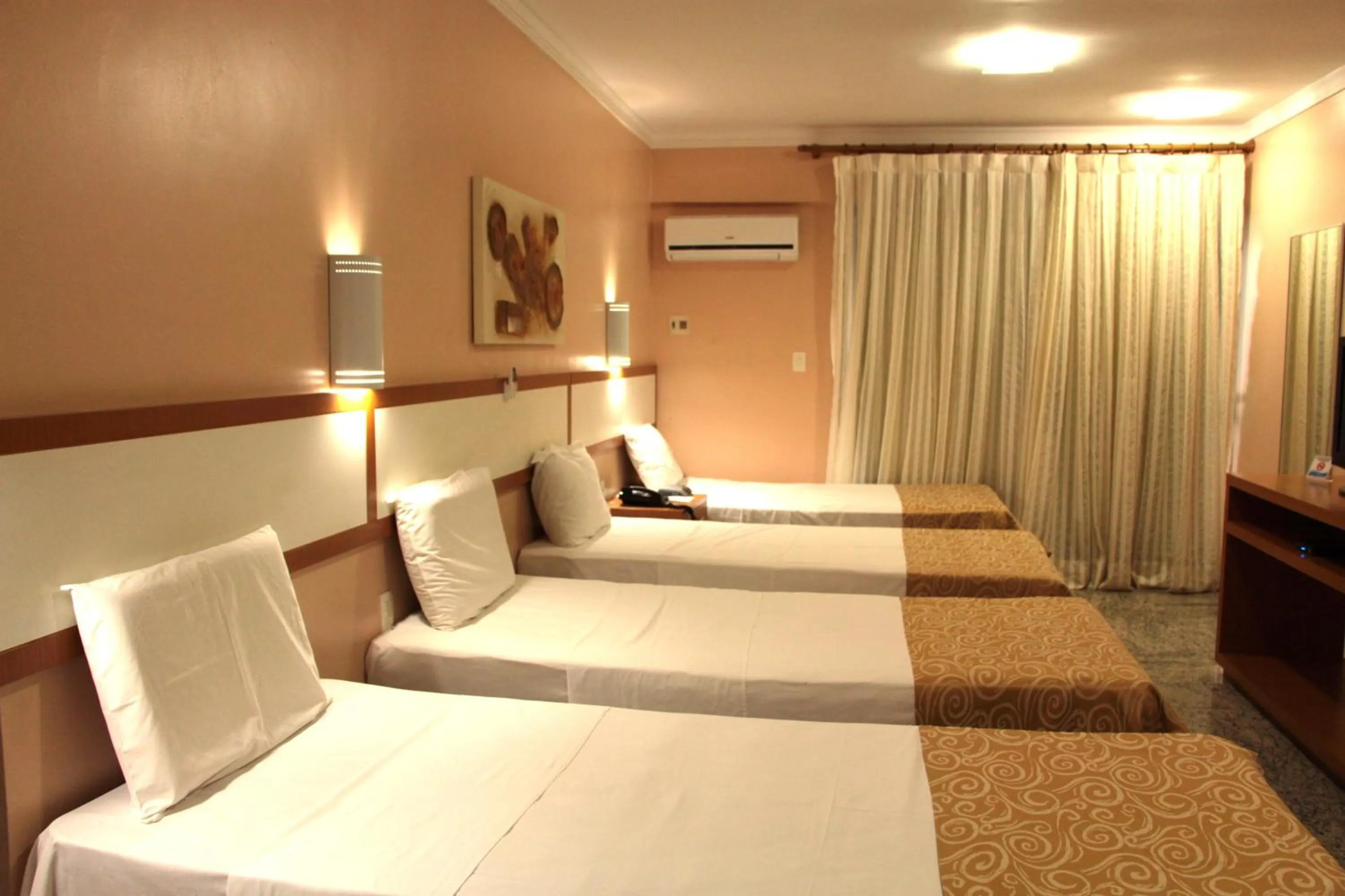 Bed in Costa Atlantico Hotel