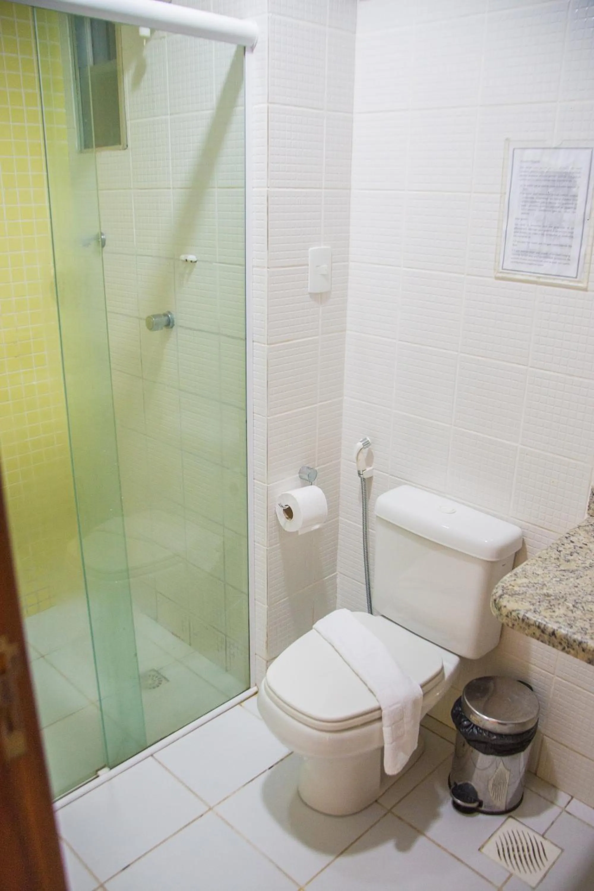 Toilet in Costa Atlantico Hotel