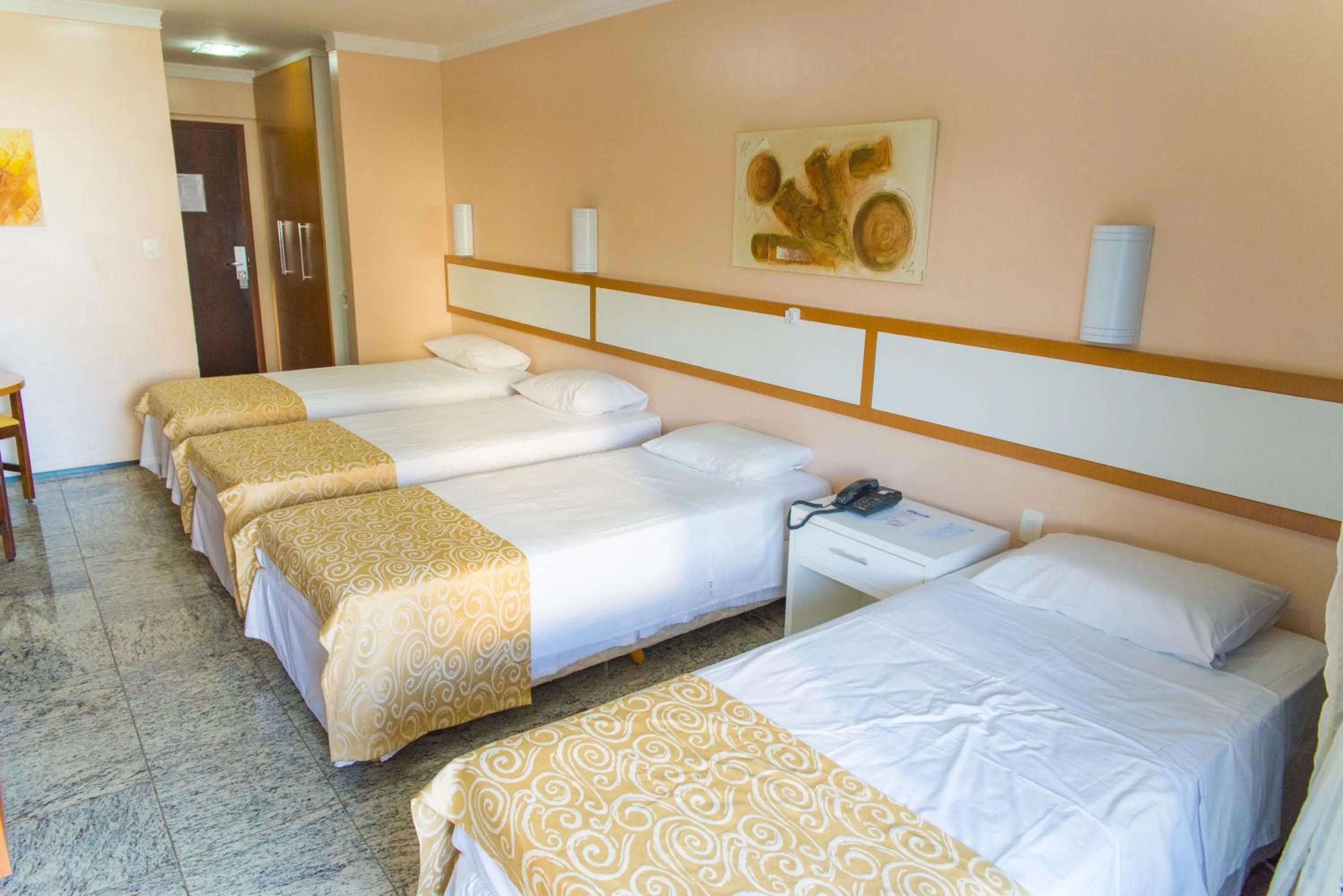 Bed in Costa Atlantico Hotel