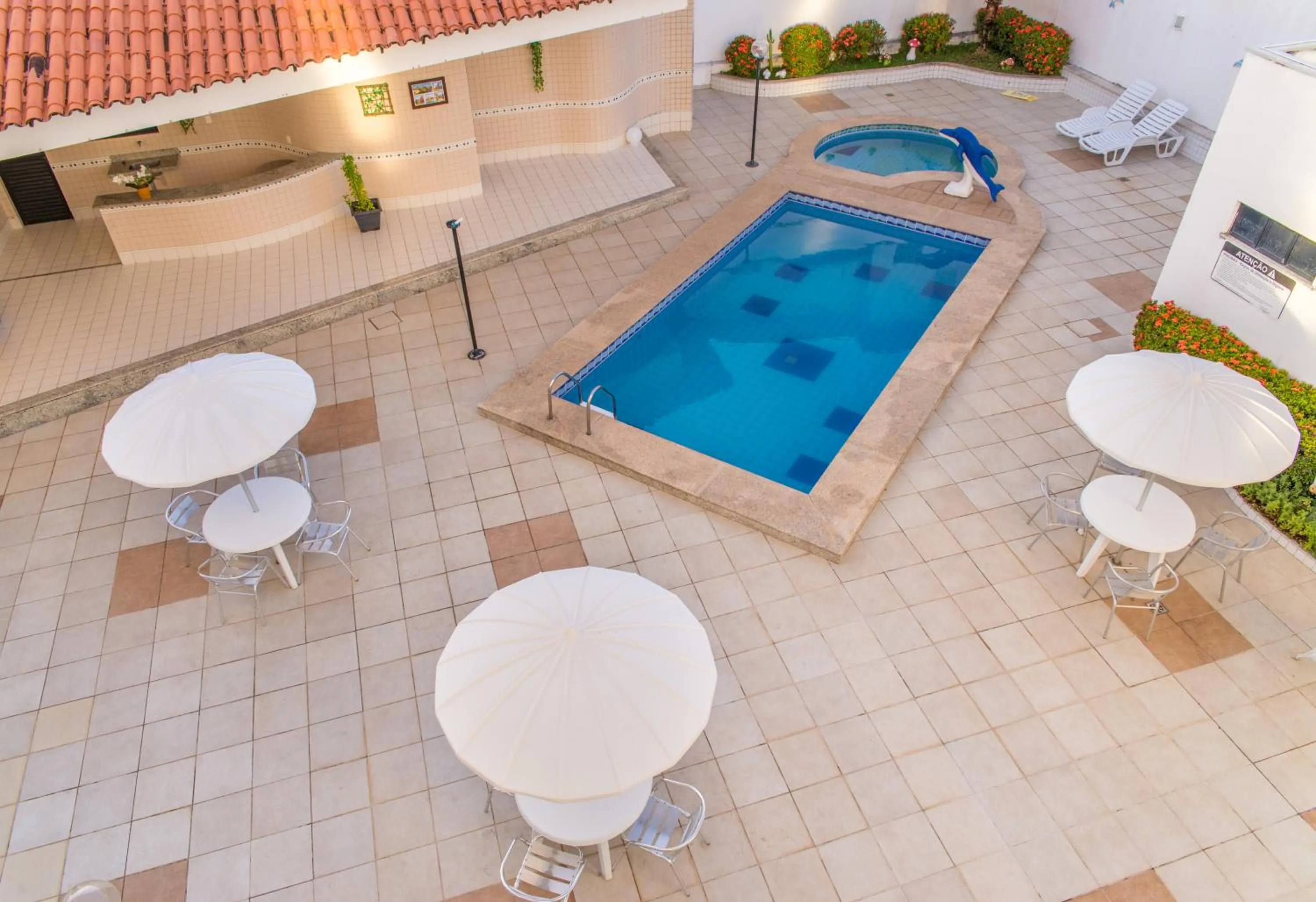 Pool view in Costa Atlantico Hotel