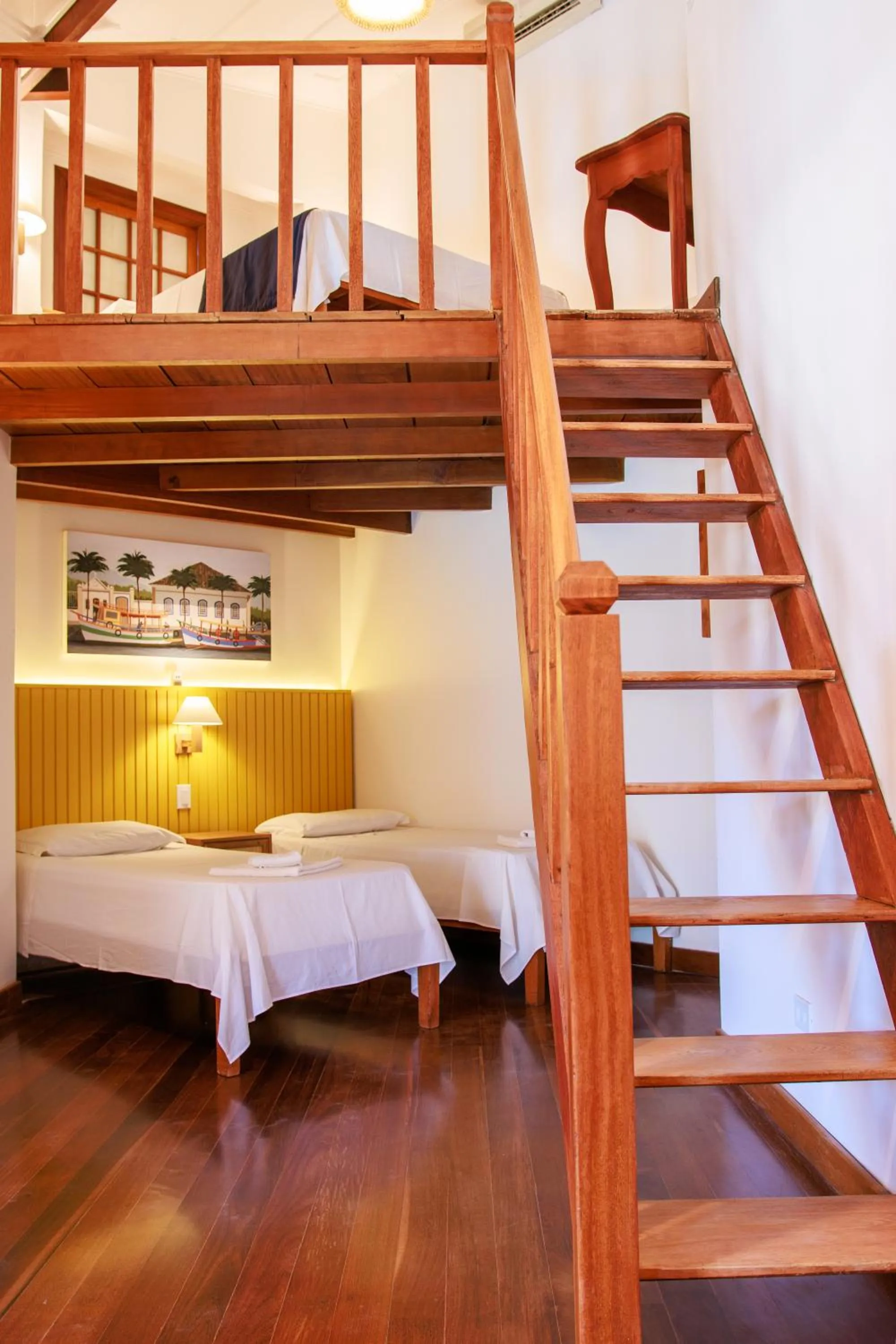 Bed in Pousada Valhacouto