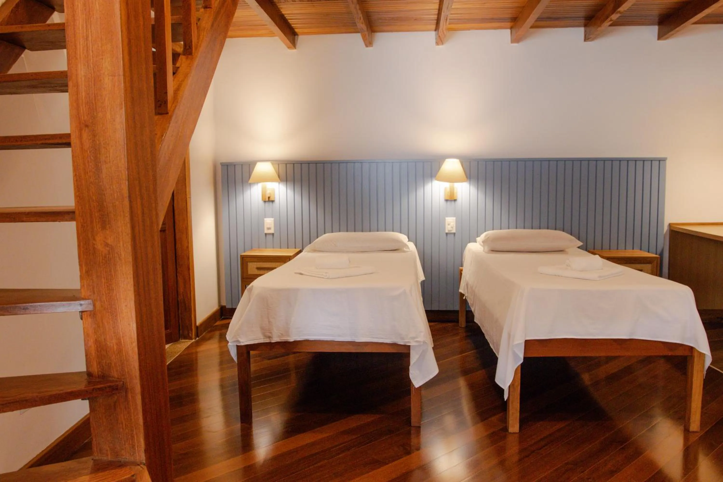 Bed in Pousada Valhacouto