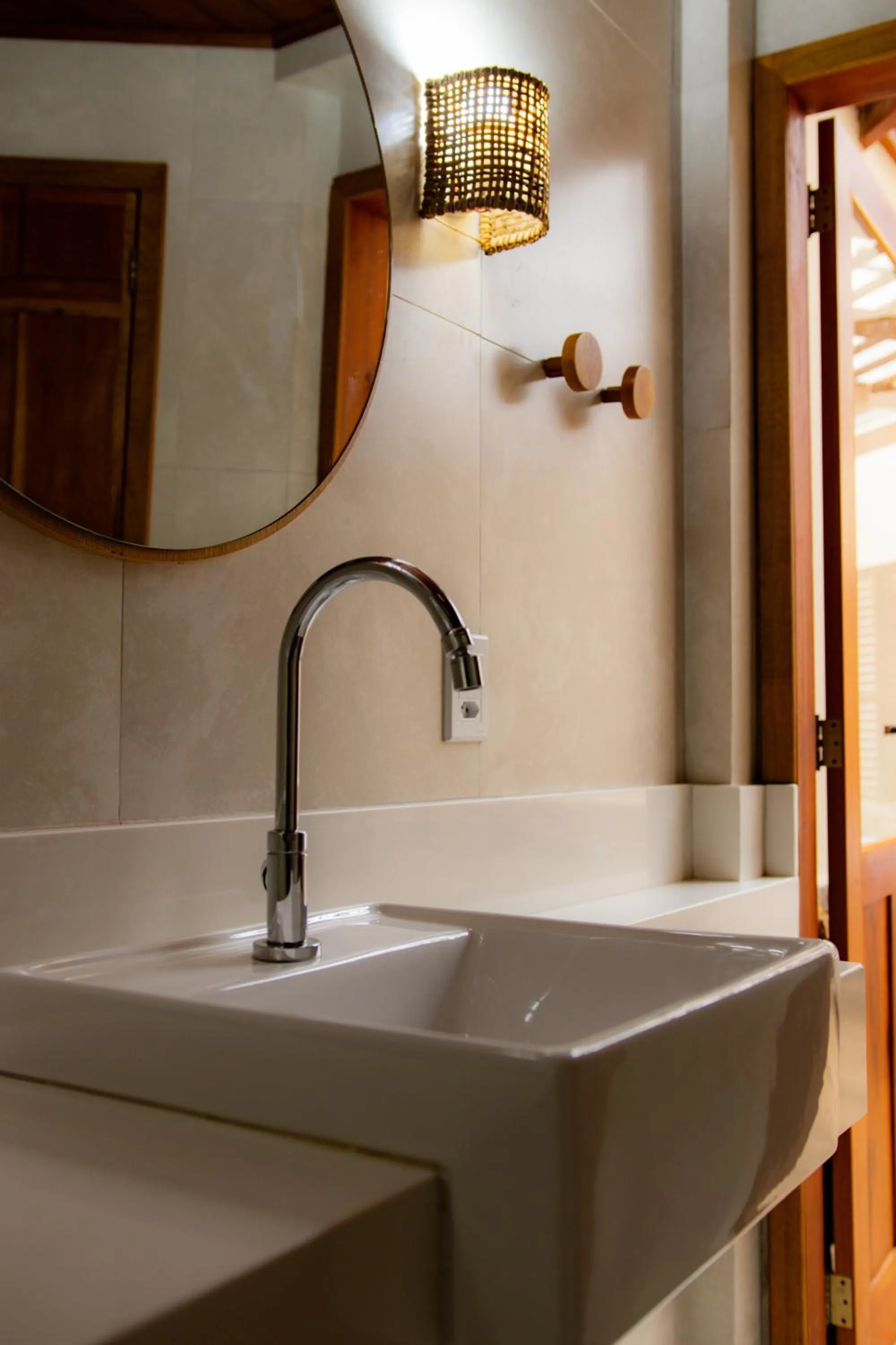 Bathroom in Pousada Valhacouto