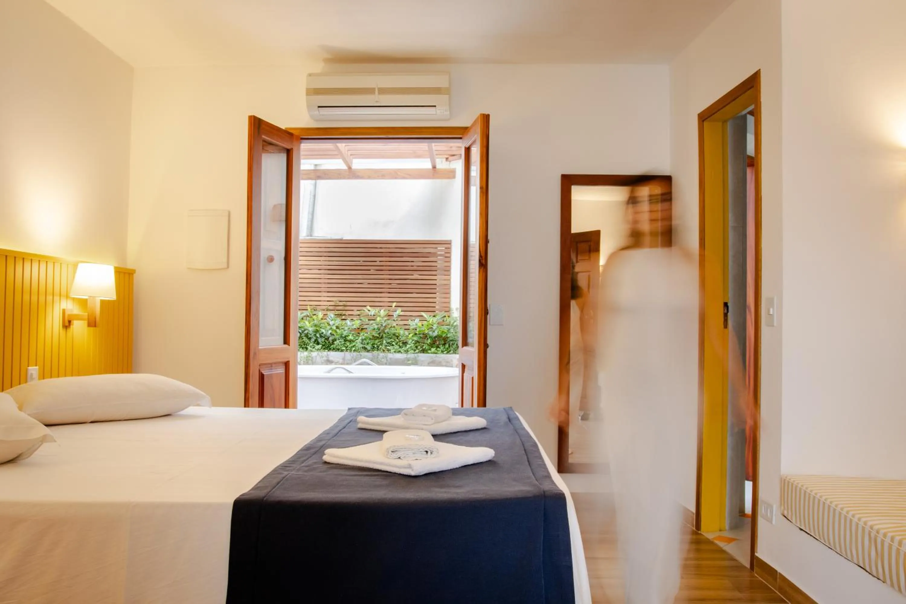 Bed in Pousada Valhacouto