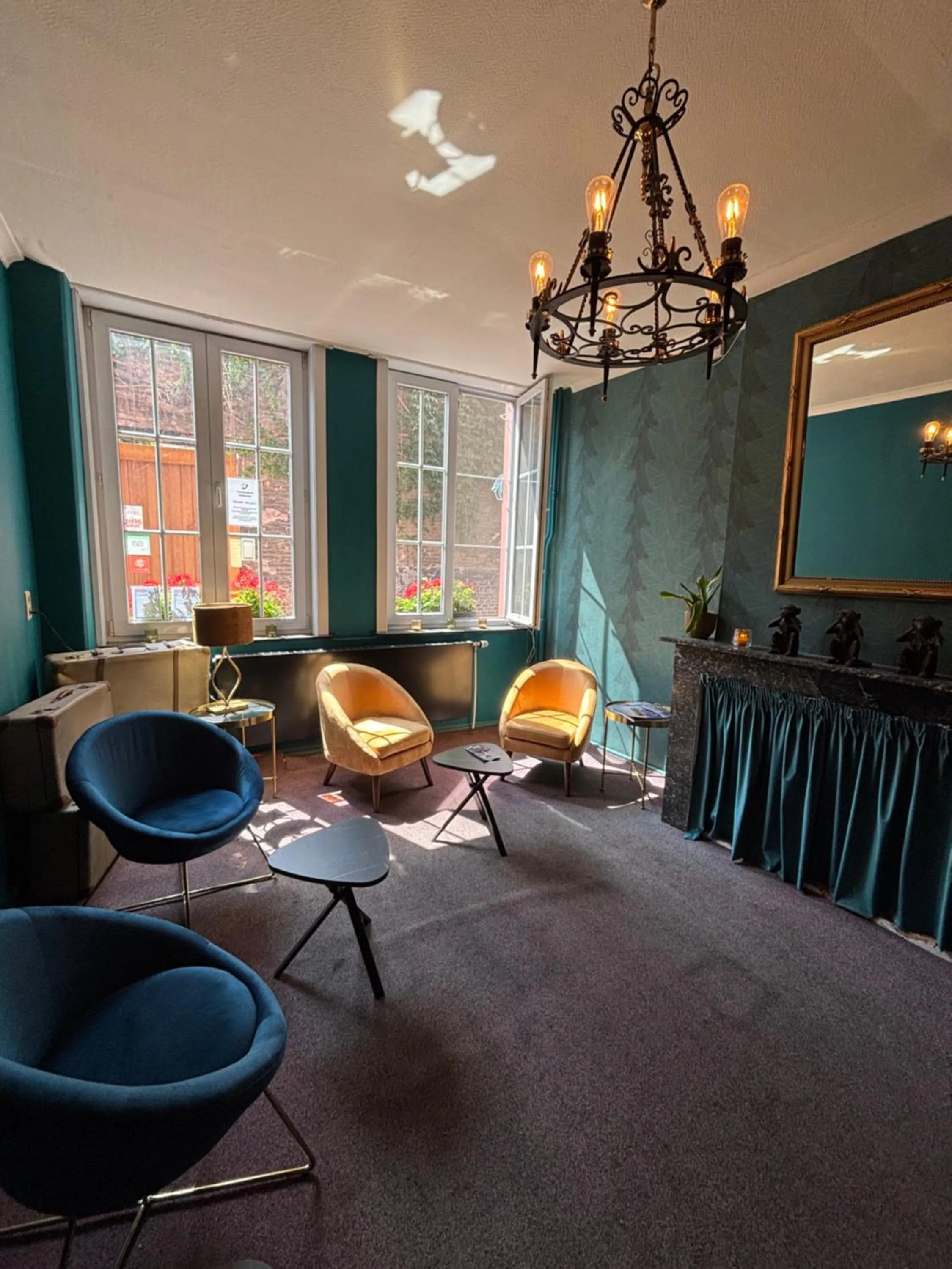 Lobby or reception in Flandria Hotel Gent Centrum