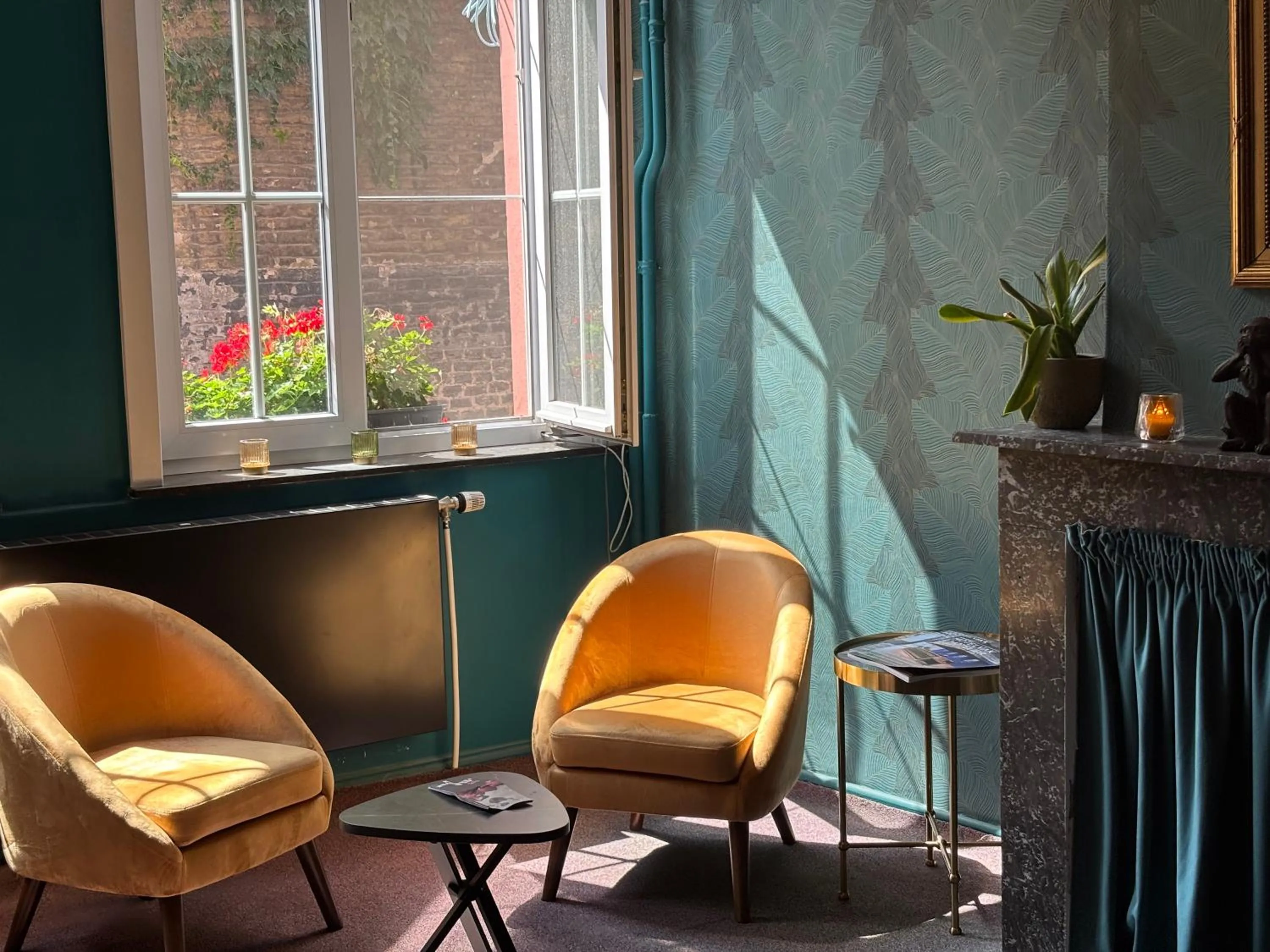 Lobby or reception in Flandria Hotel Gent Centrum