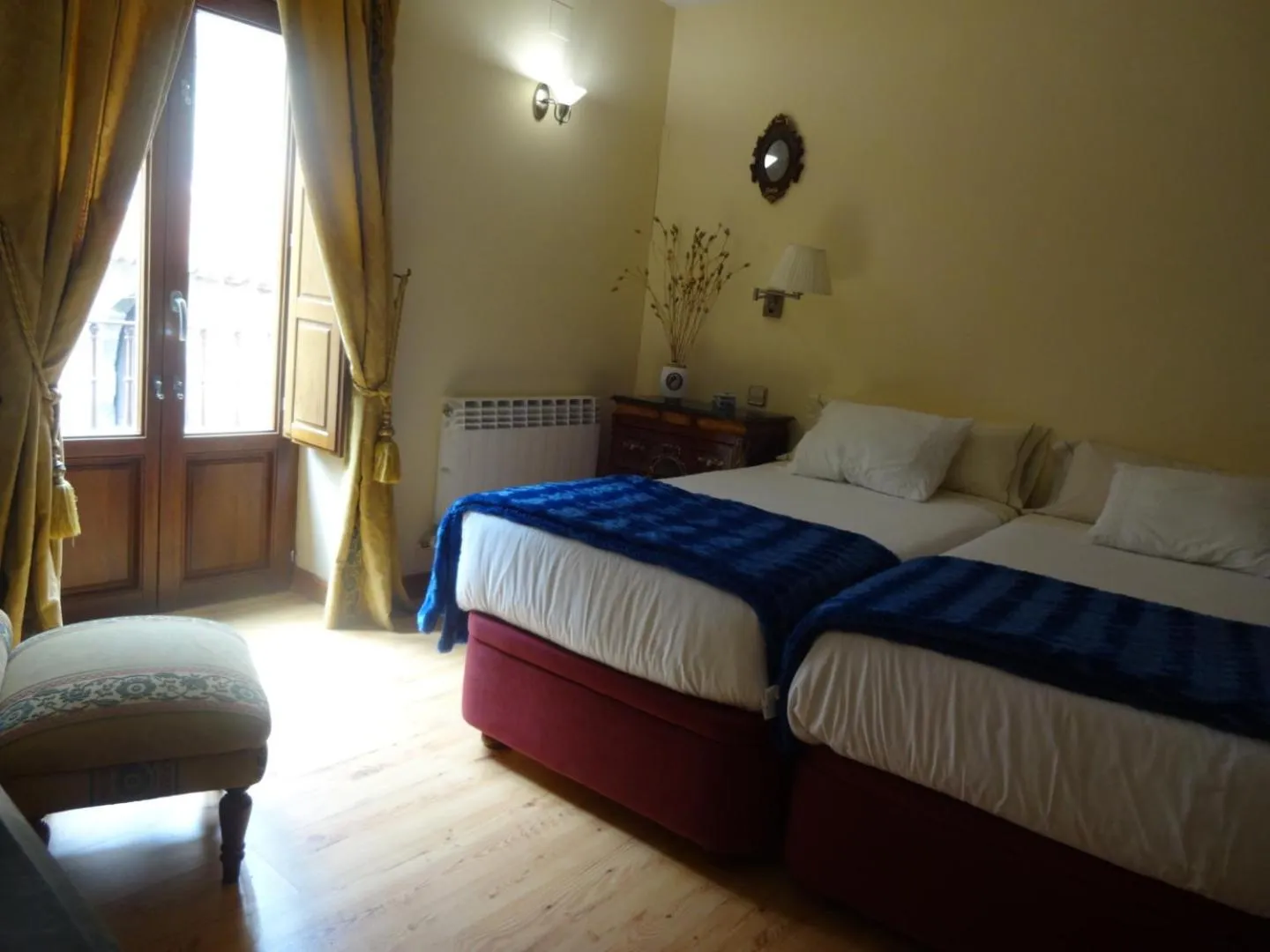 Bed in Hotel Rural Cayetana