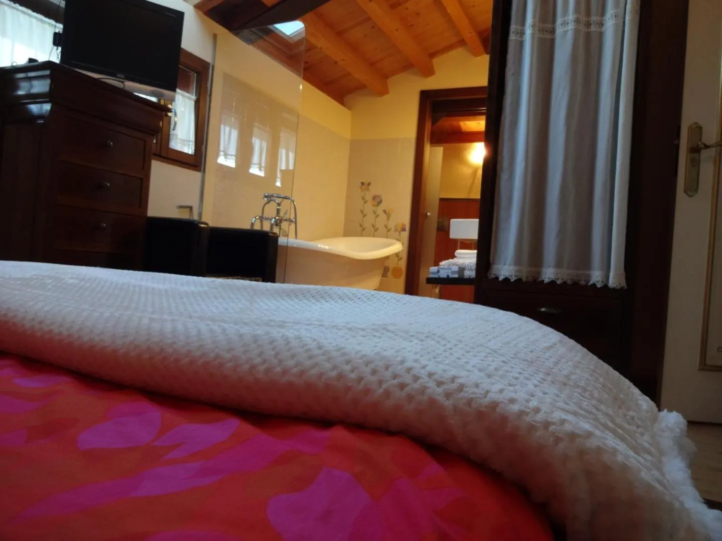 Bed in Hotel Rural Cayetana