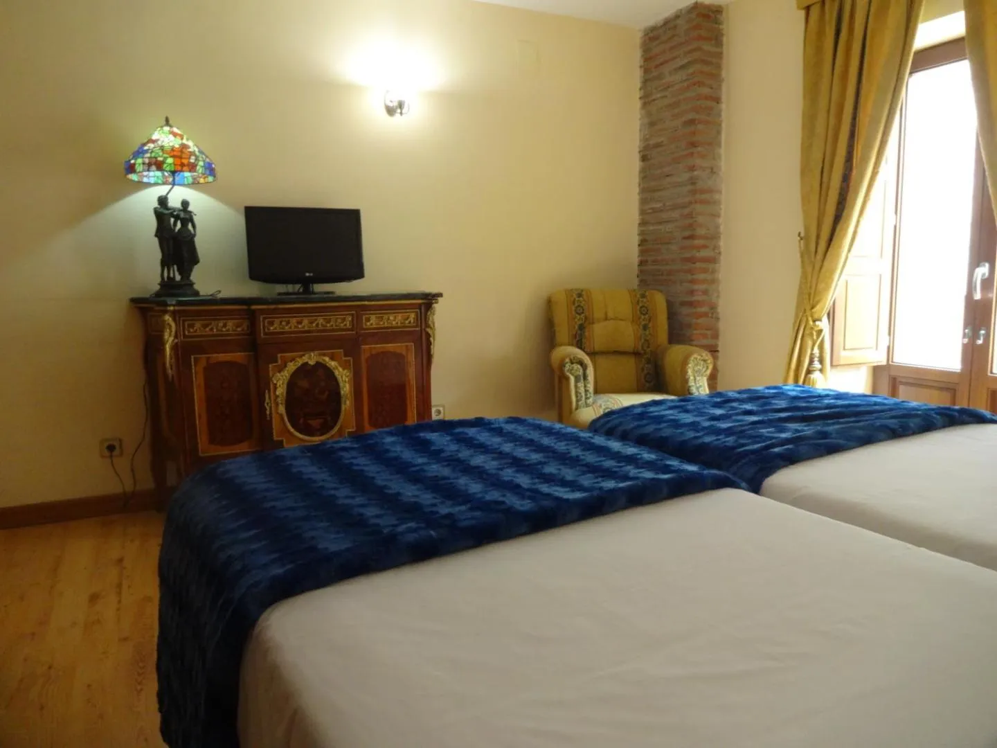 Bed in Hotel Rural Cayetana