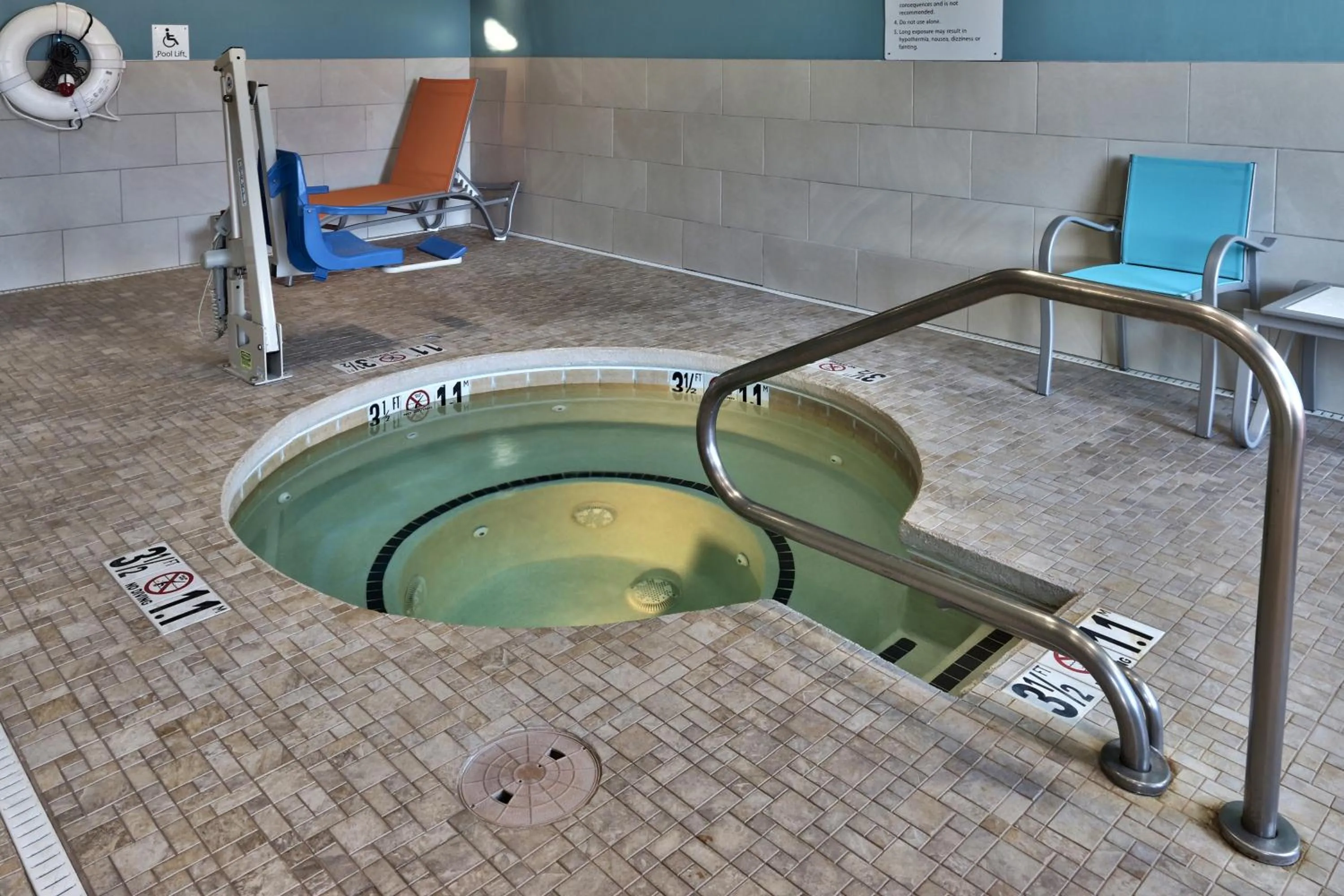 Swimming pool in Holiday Inn Express Socorro by IHG