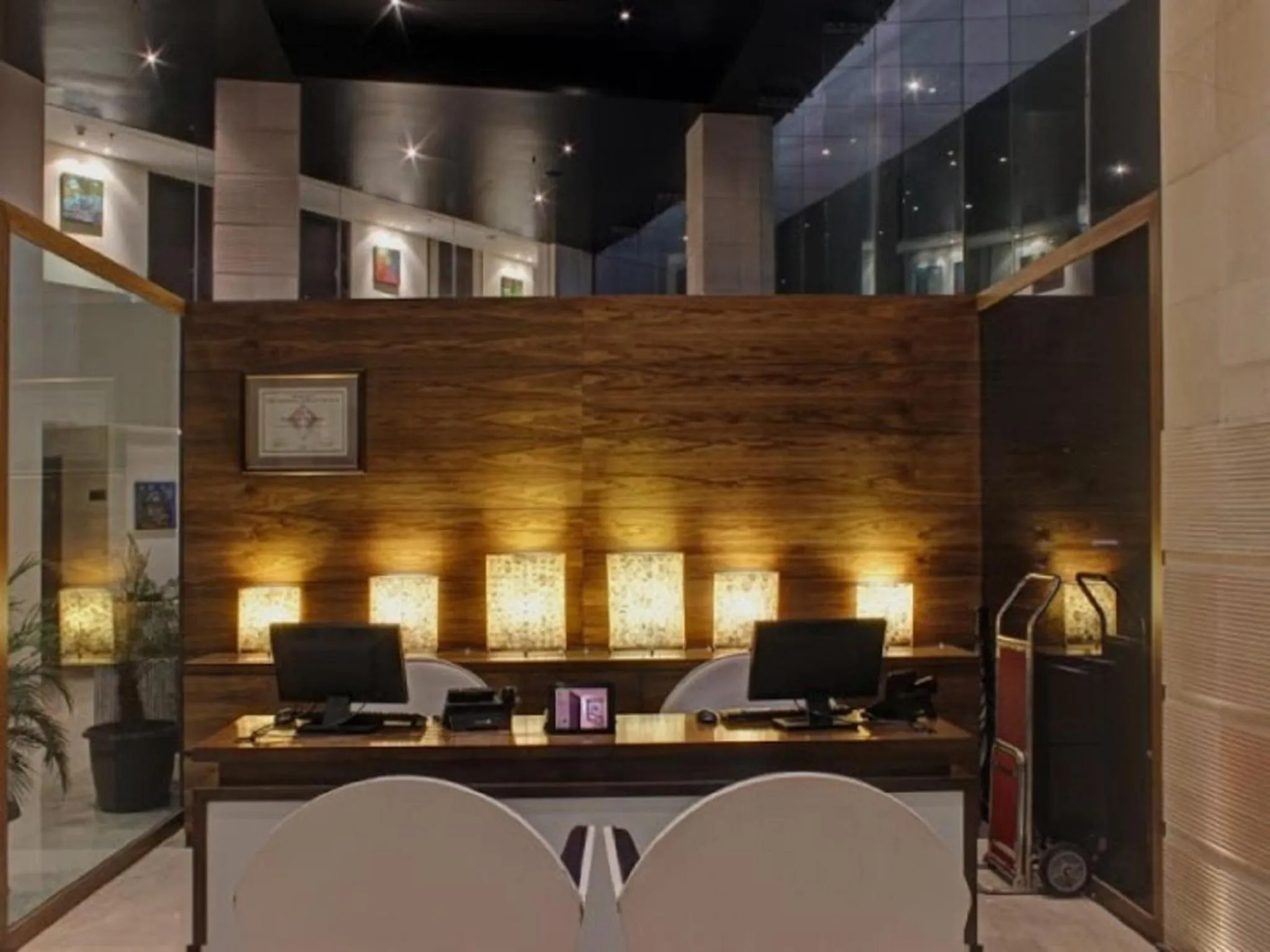 Lobby or reception in Svenska Design Hotel, Electronic City, Bangalore