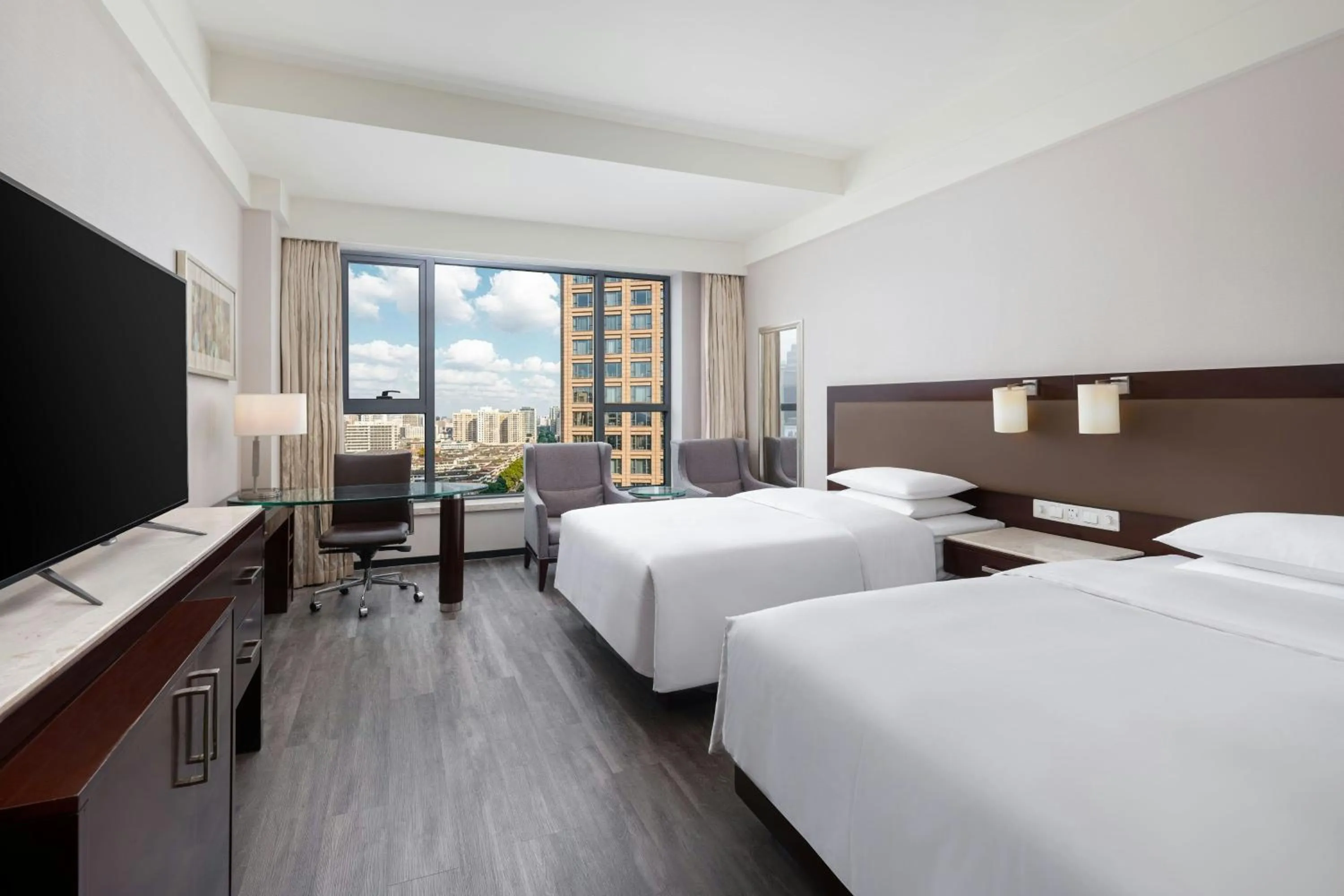 Bedroom, Bed in Courtyard by Marriott Hangzhou Wulin