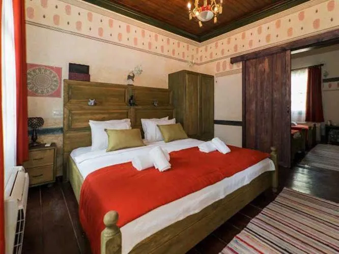Bed in Zen Alacati Hotel