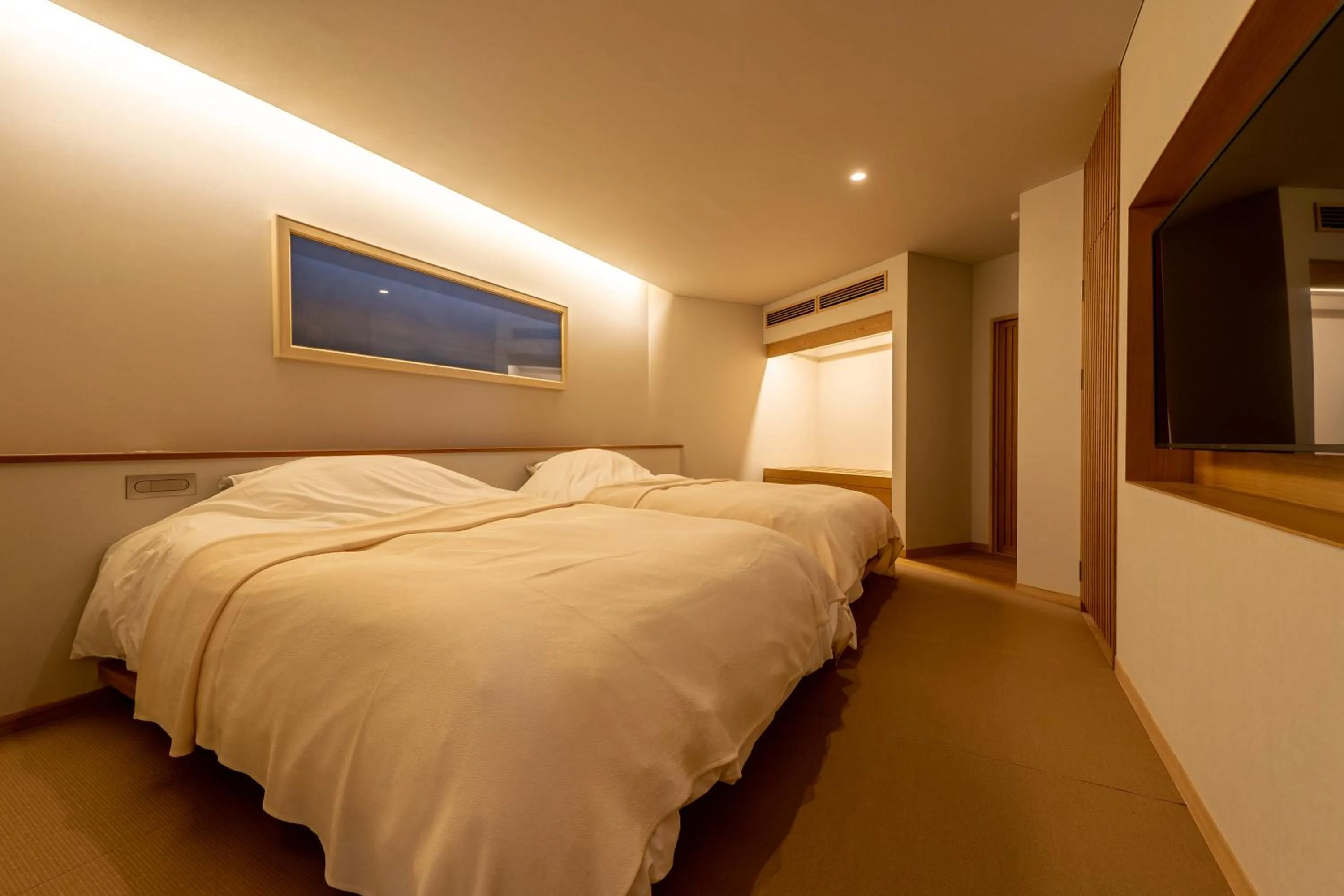 Bedroom, Bed in Monjusou Shourotei