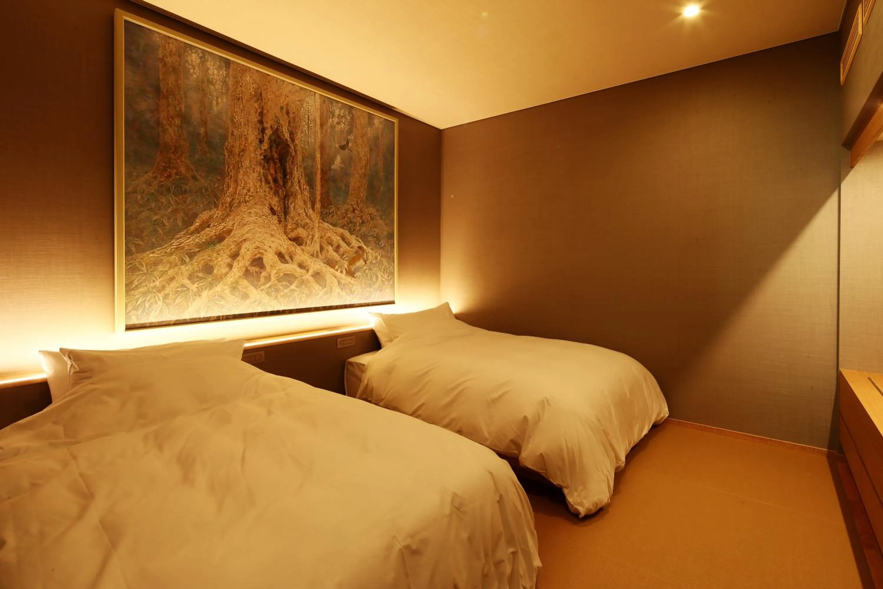 Bedroom, Bed in Monjusou Shourotei