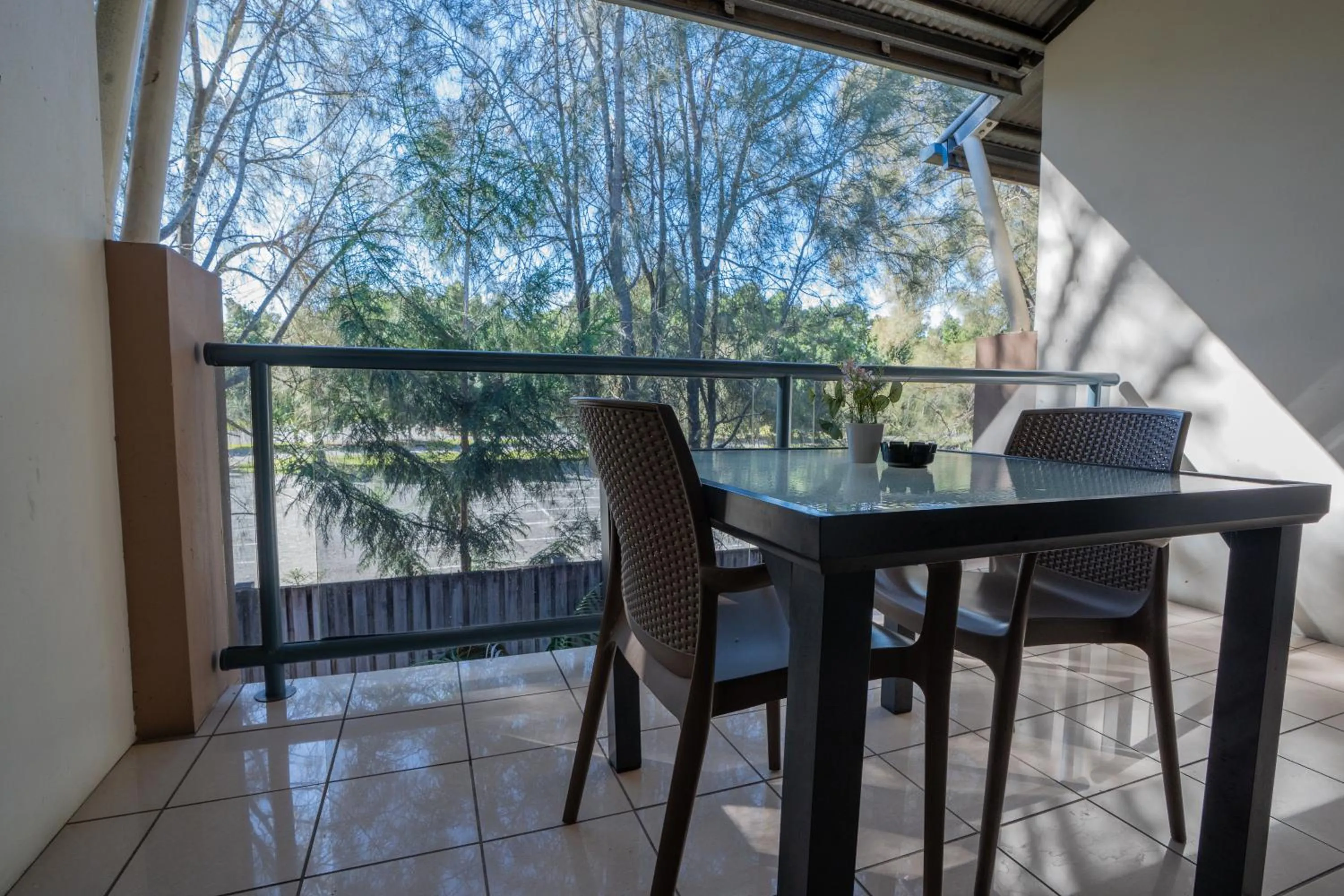 Balcony/Terrace in Novena Palms Motel