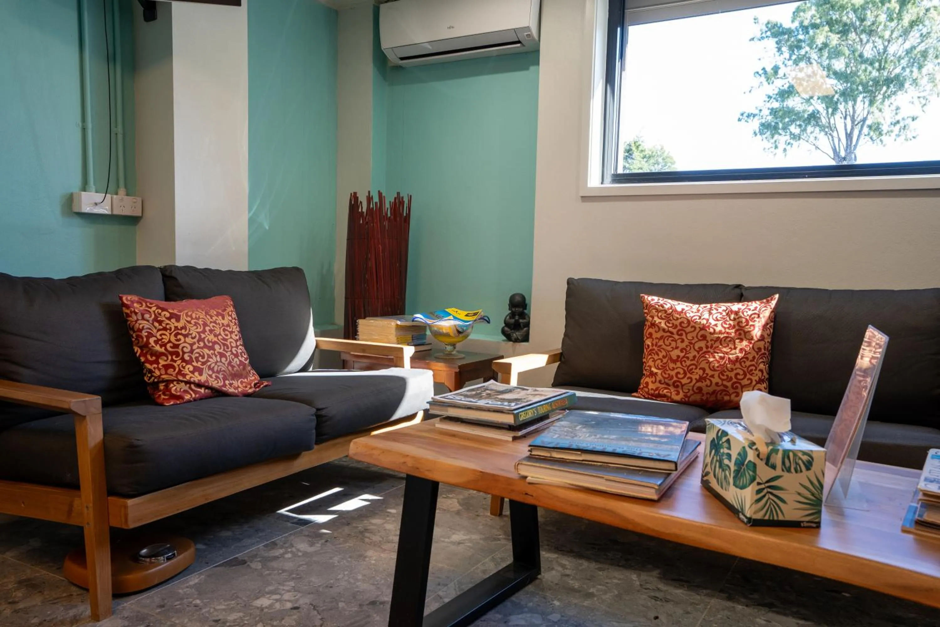 Lobby or reception in Novena Palms Motel