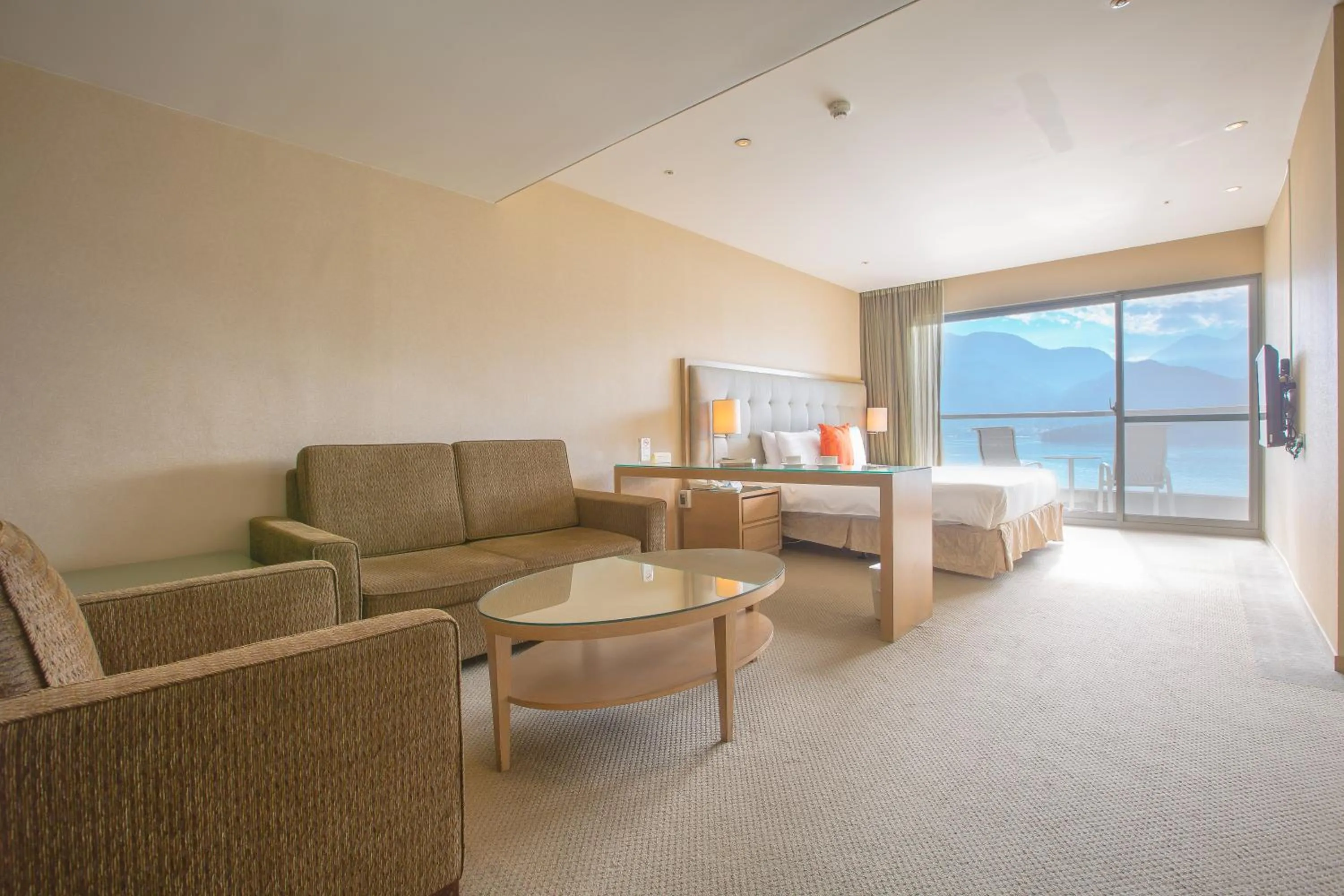 Living room in Hotel Del Lago