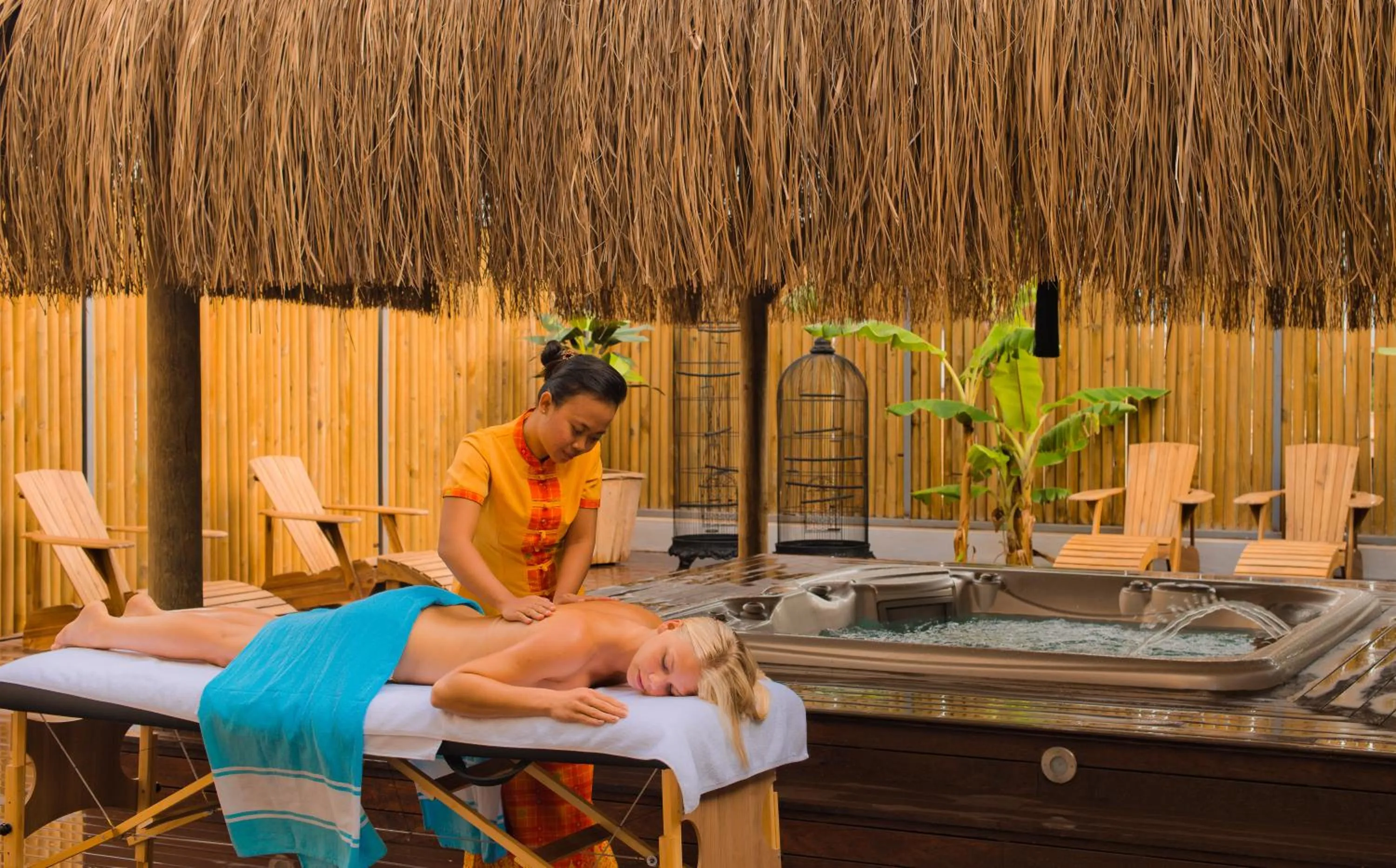 Spa and wellness centre/facilities in Bellazure Hotel
