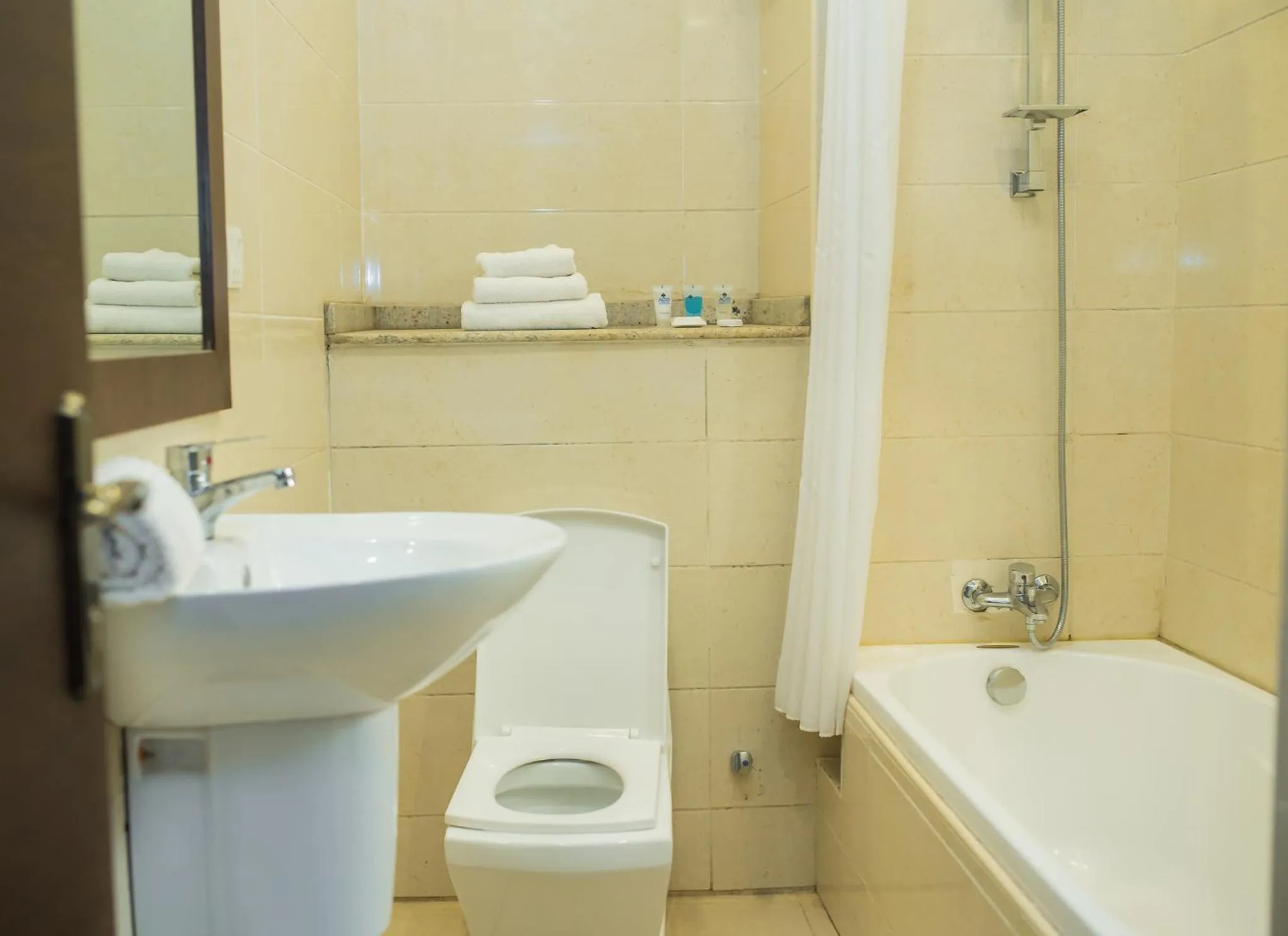 Bathroom in Ace Premier Hotel