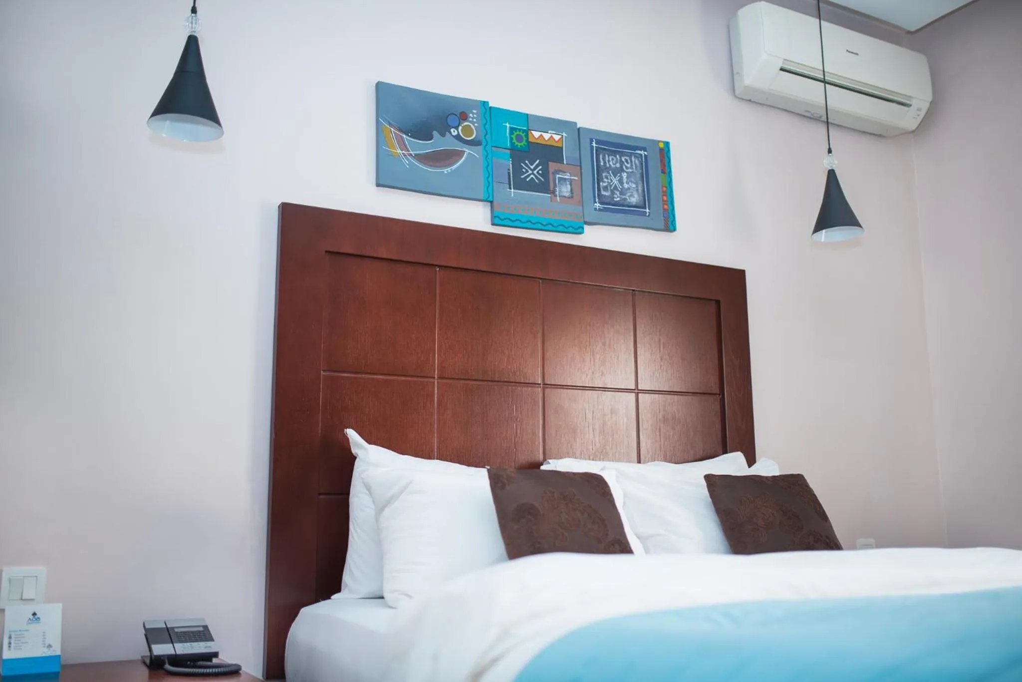 Bed in Ace Premier Hotel