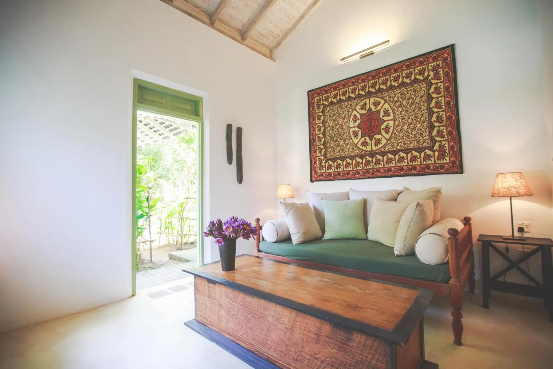 Living room, Bed in Karmel Villa Thalduwa Island - Five Bedroom Luxury Villa with Private Pool