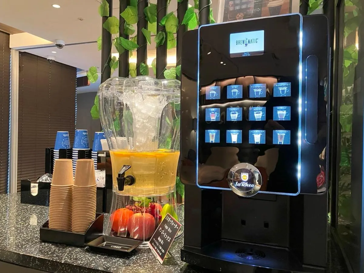 Communal lounge/ TV room in Kobe Plaza Hotel