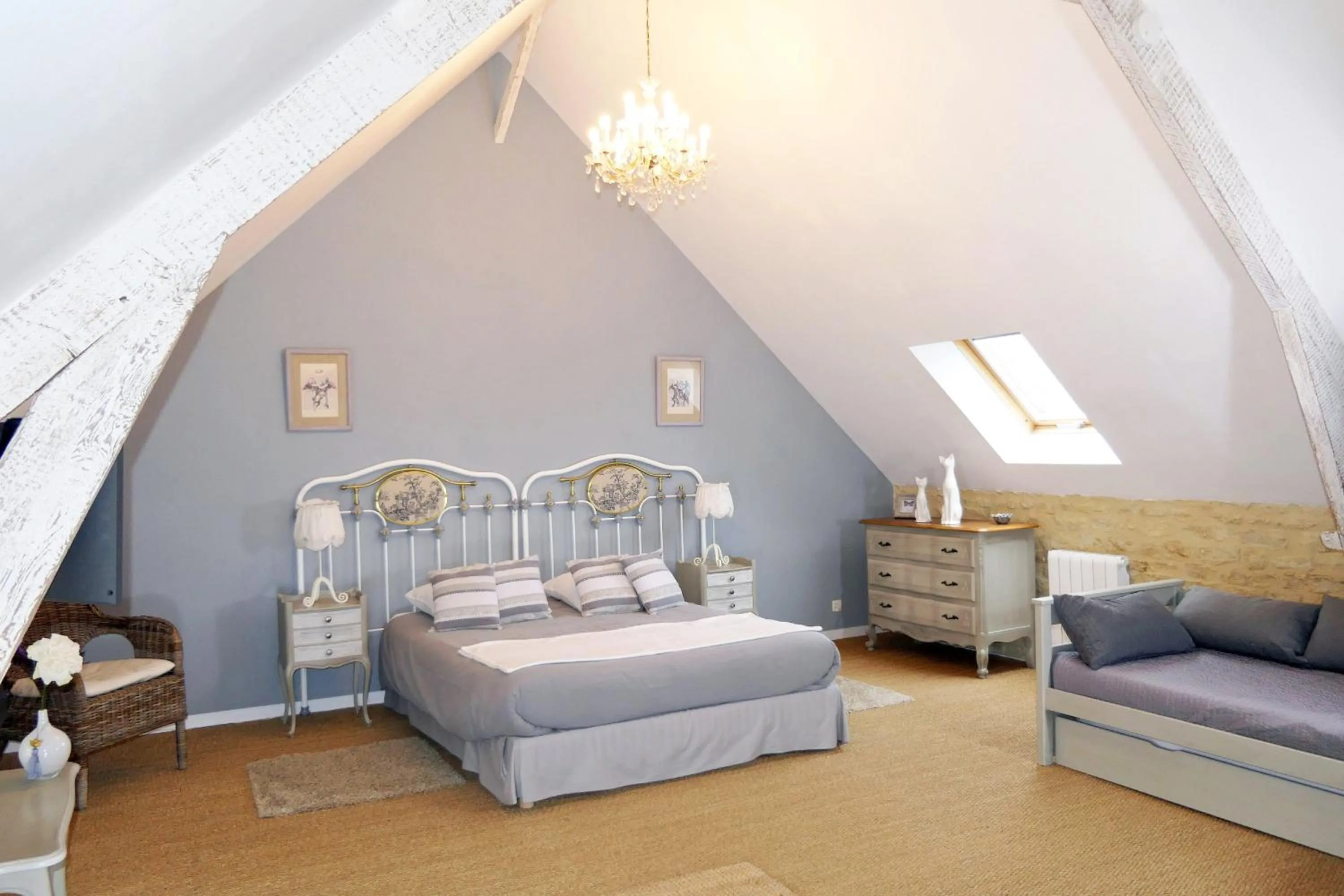 Bedroom in Les Pérelles