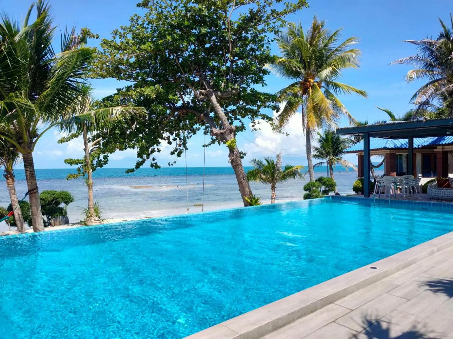 Patio in Sunset Beach Villas
