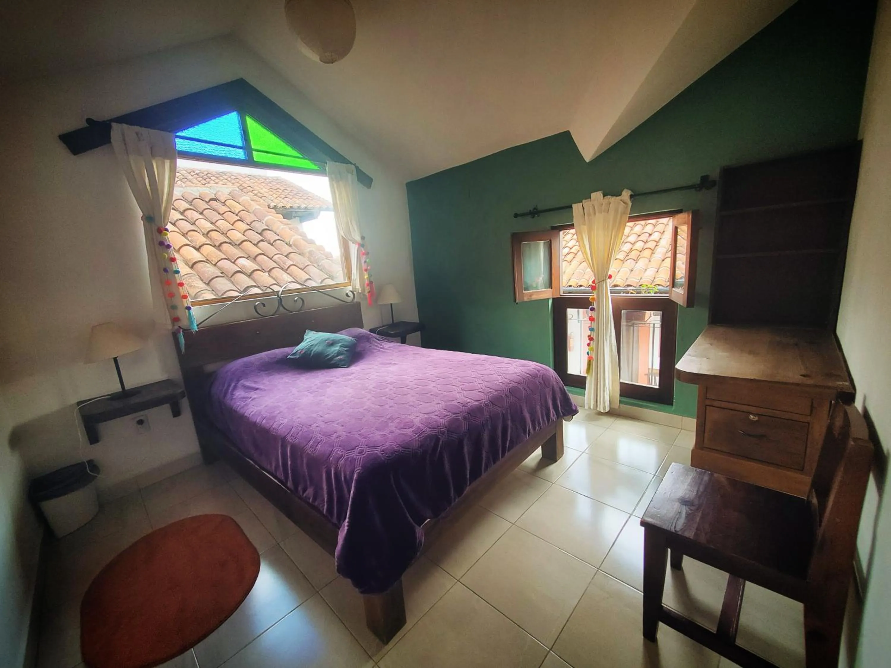 Double Room with Private Bathroom - single occupancy in Casa Tequio