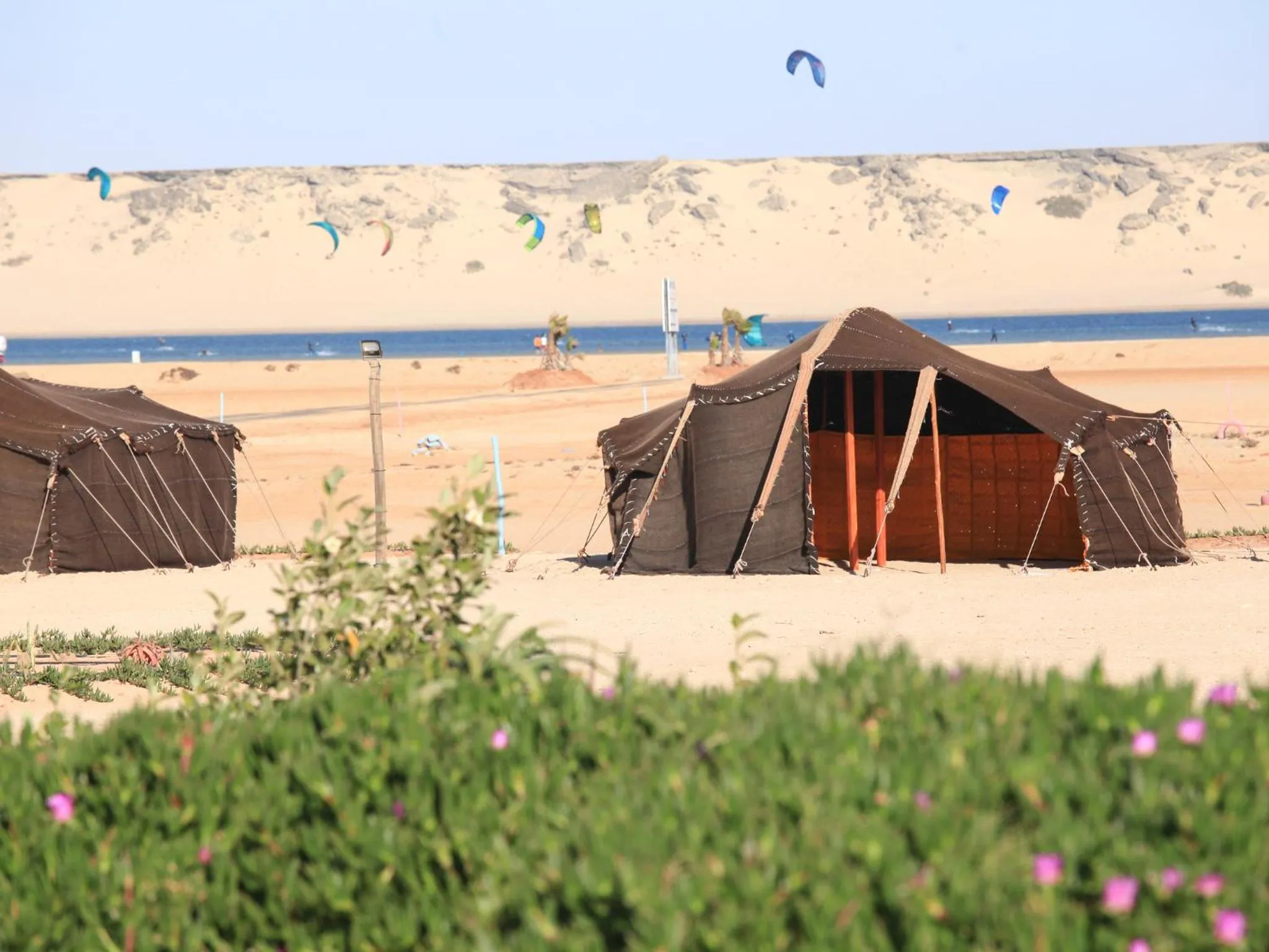 Natural landscape in Dakhla Kitesurf World