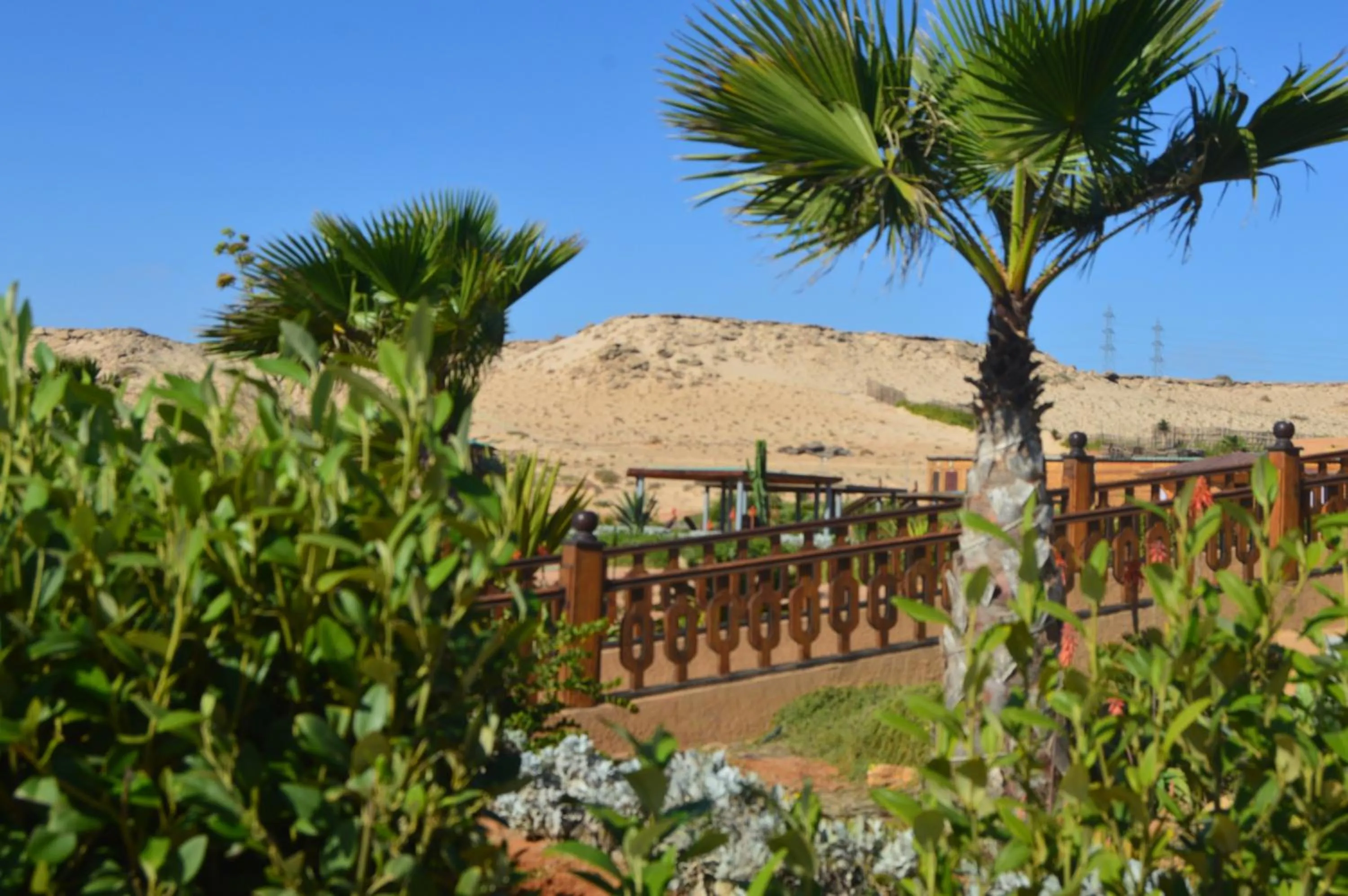 Natural landscape in Dakhla Kitesurf World